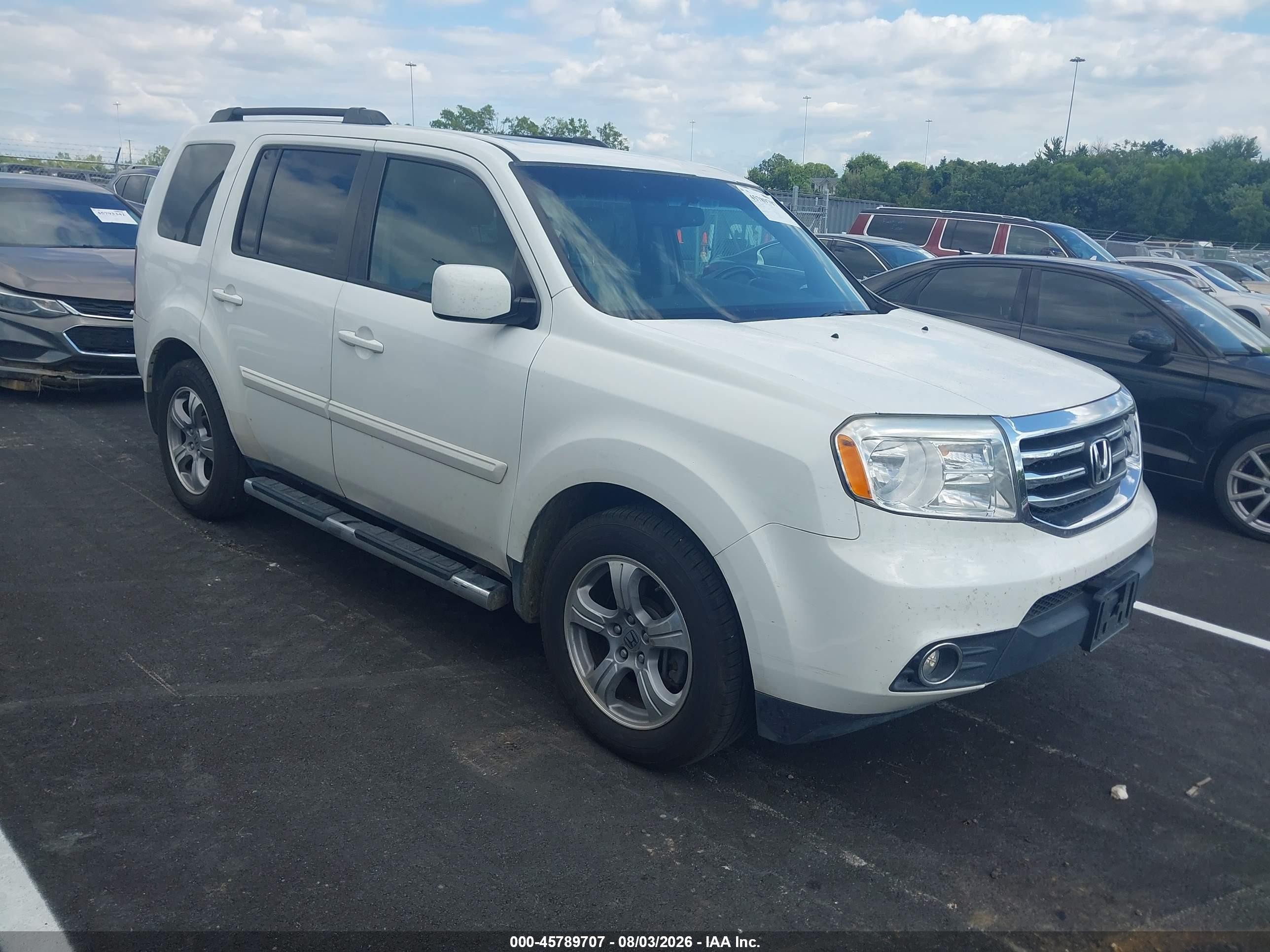 2015 Honda Pilot EX-L, VIN 5FNYF4H55FB060777 — Обычный износ