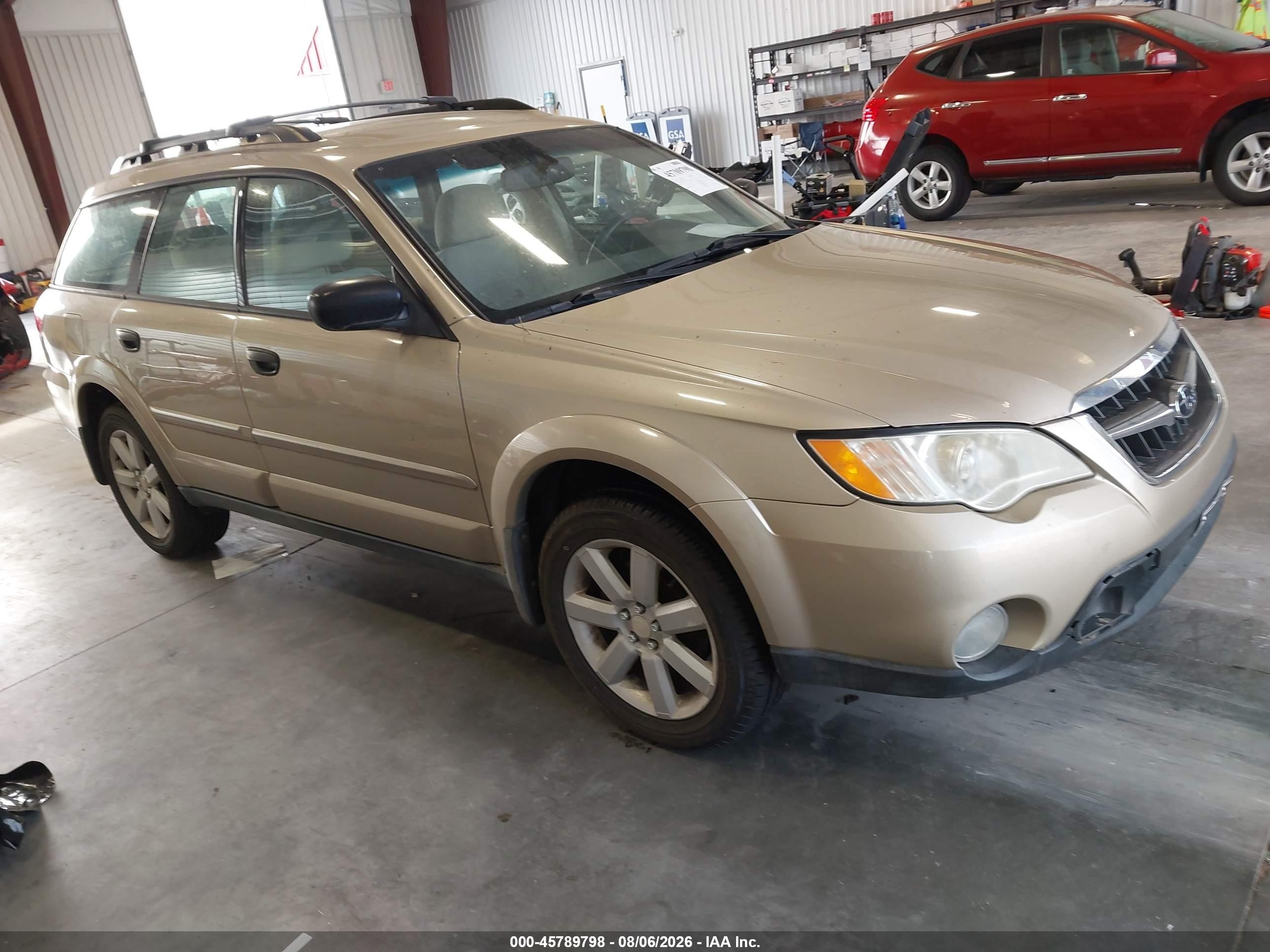 2009 Subaru Outback Special Edition, VIN 4S4BP61C197347630 — Normal wear