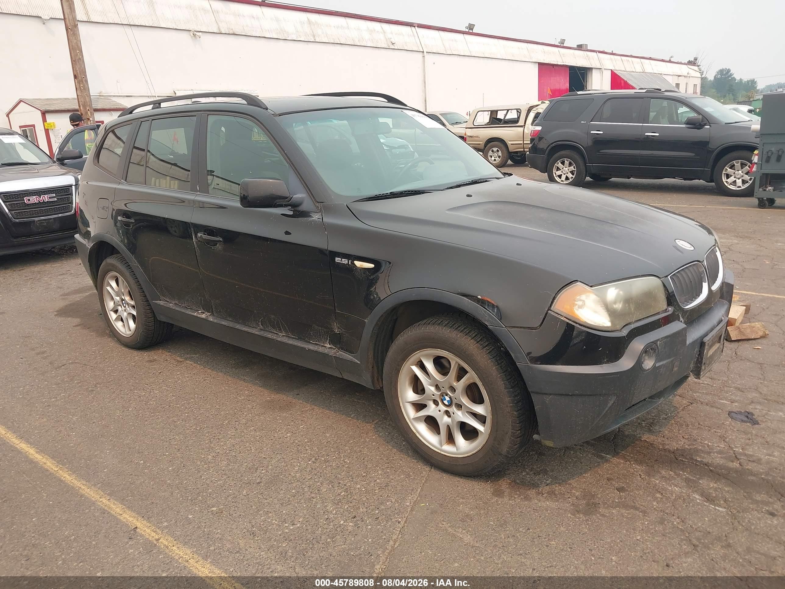 2004 BMW X3 2.5i, VIN WBXPA73454WB27354 — Normal wear