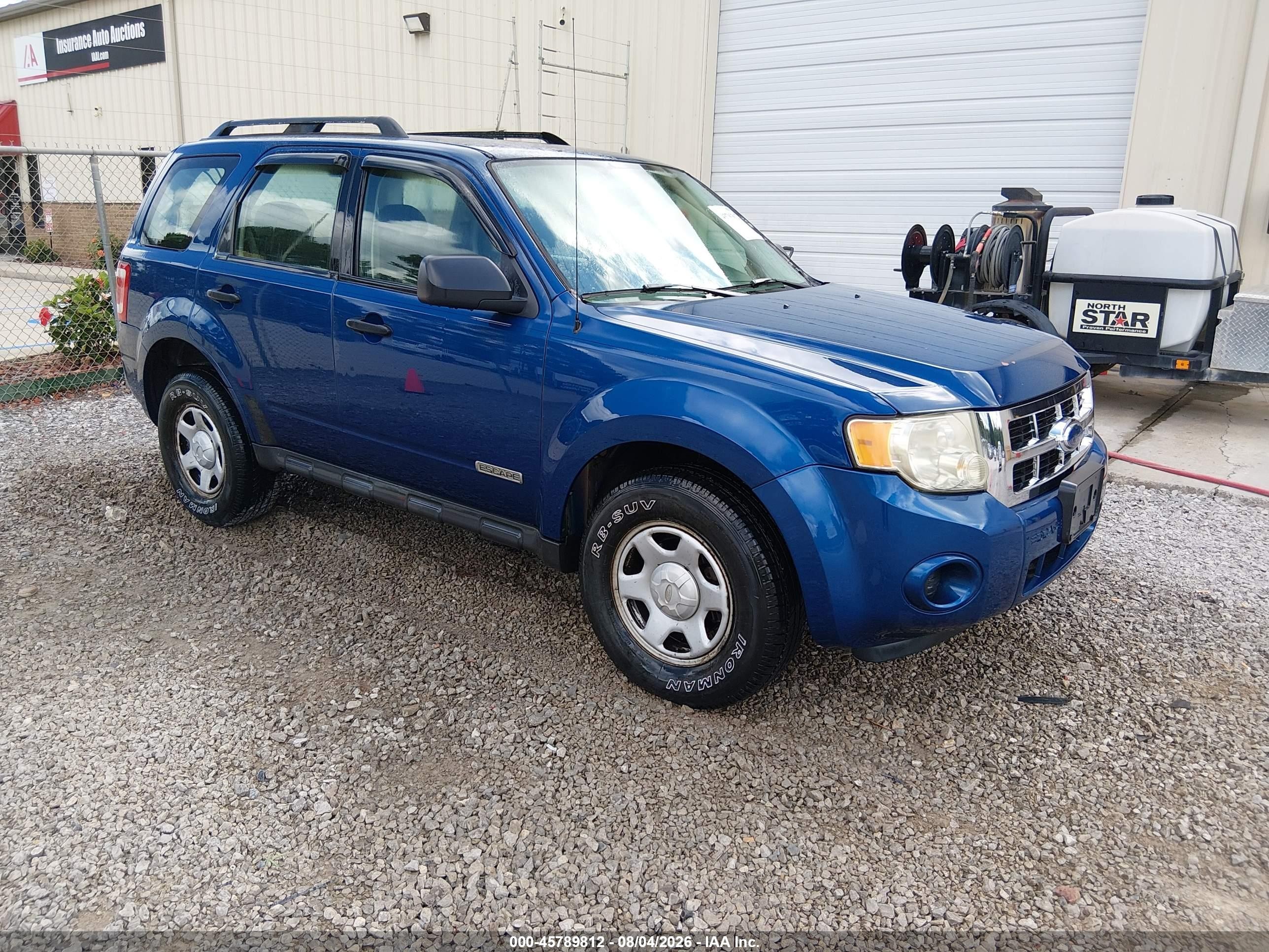 2008 Ford Escape XLS, VIN 1FMCU02Z28KB05552 — Normal wear