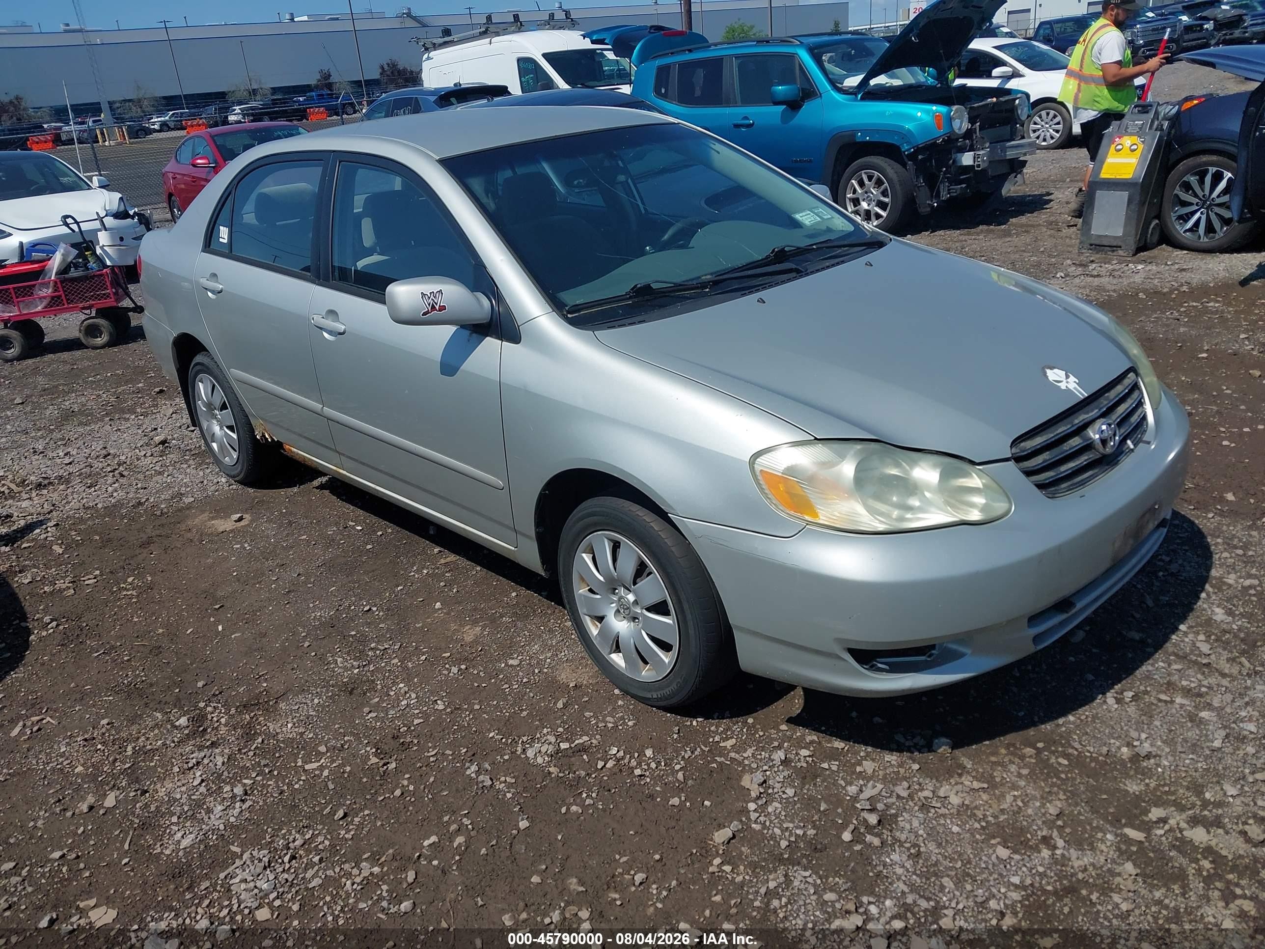 2003 Toyota Corolla CE, VIN 2T1BR32E73C065558 — Normal wear