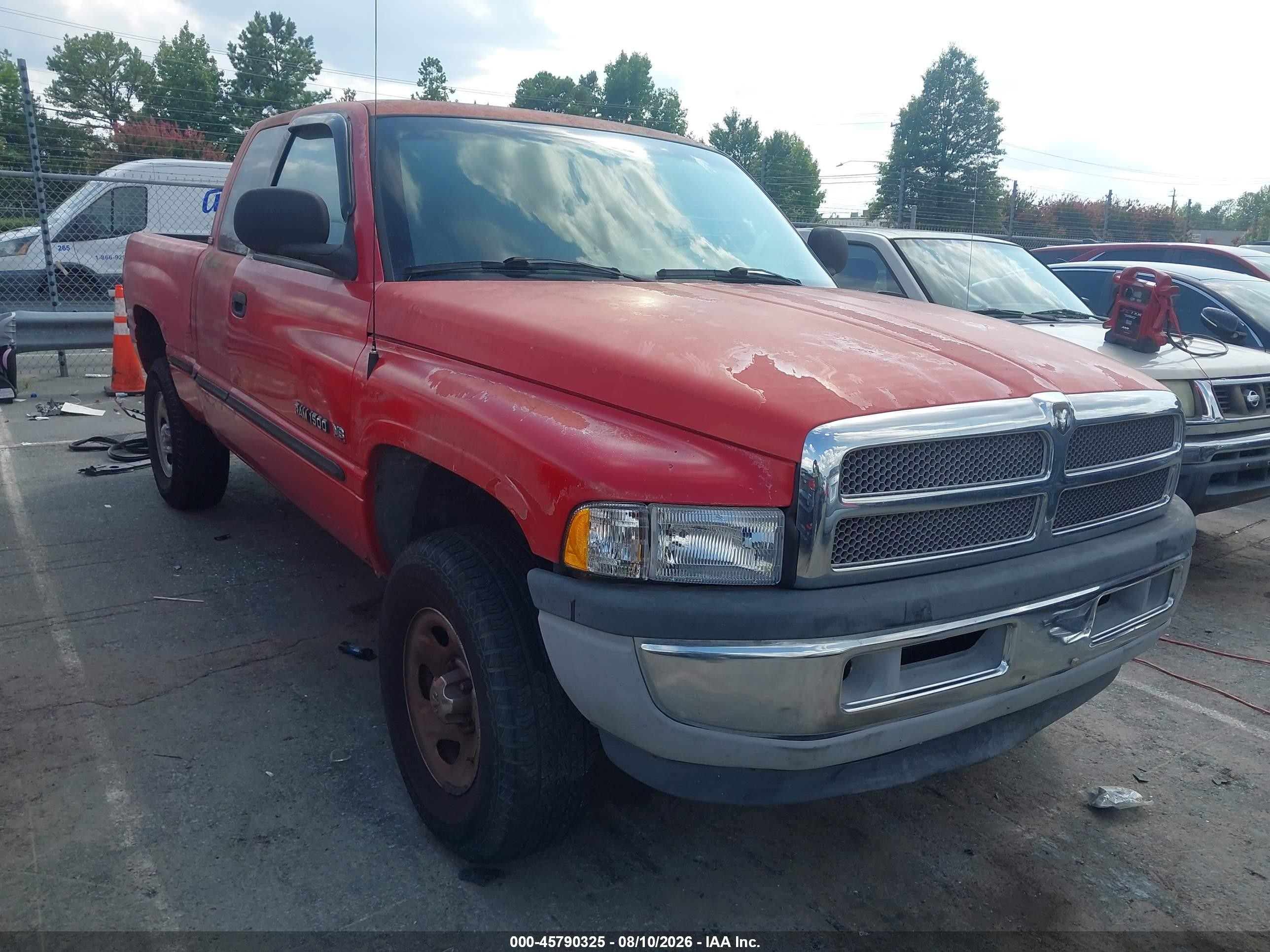 2000 Dodge 1500, VIN 3B7HF13YXYM205584 — Обычный износ