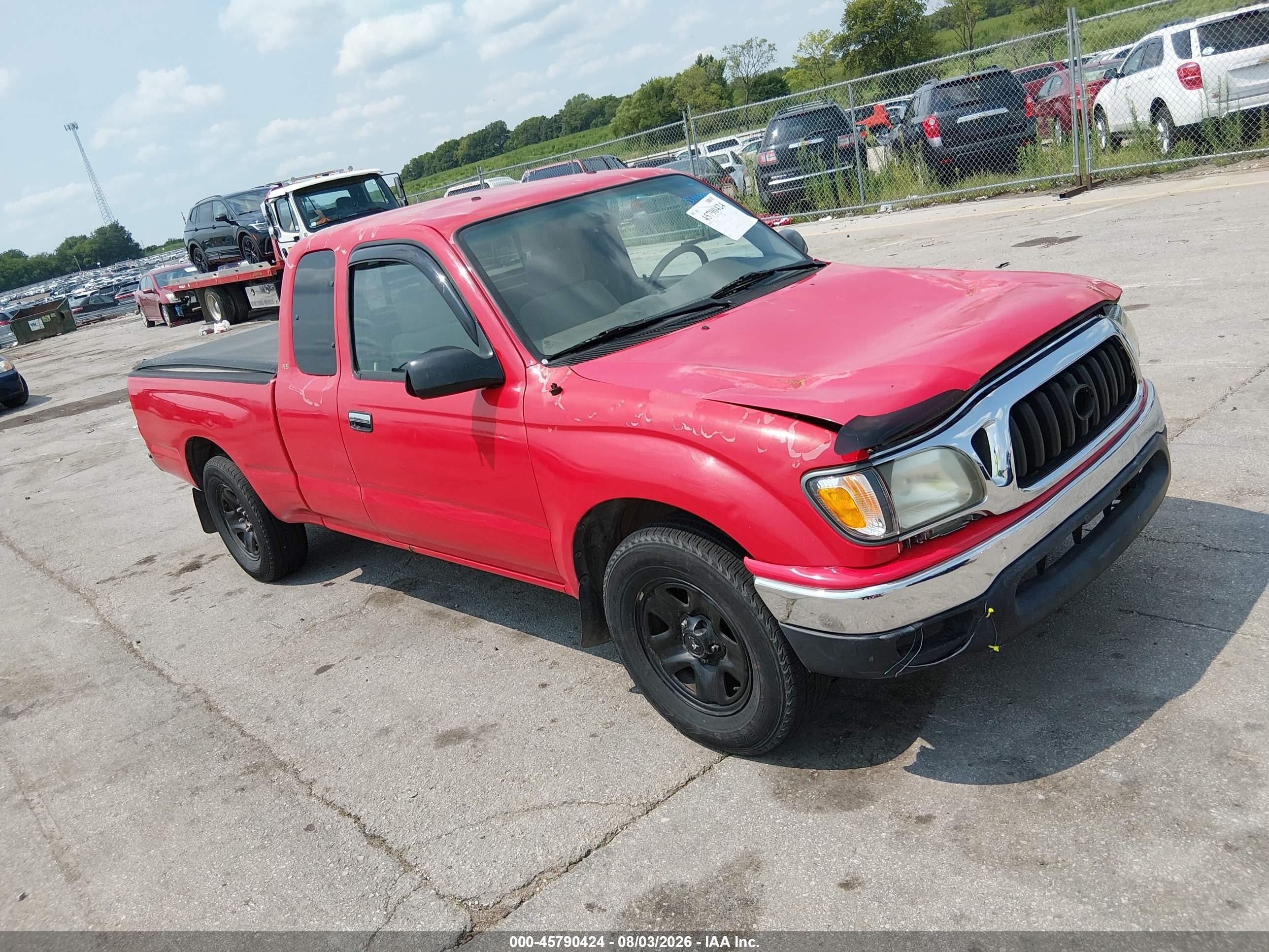 2003 Toyota Tacoma, VIN 5TEVL52N63Z219505 — Roof