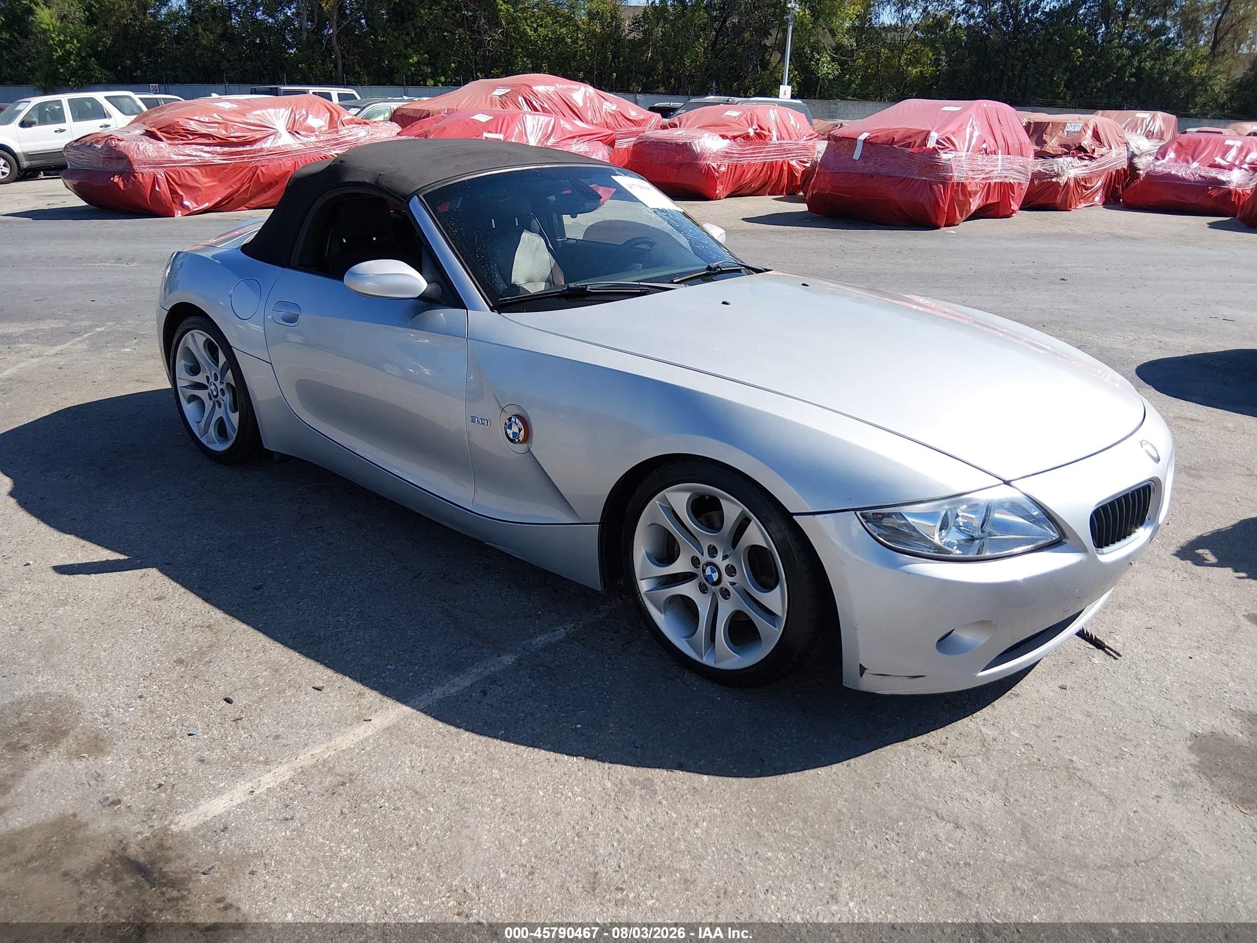 2003 BMW Z4 3.0i, VIN 4USBT53443LU03603 — Normal wear