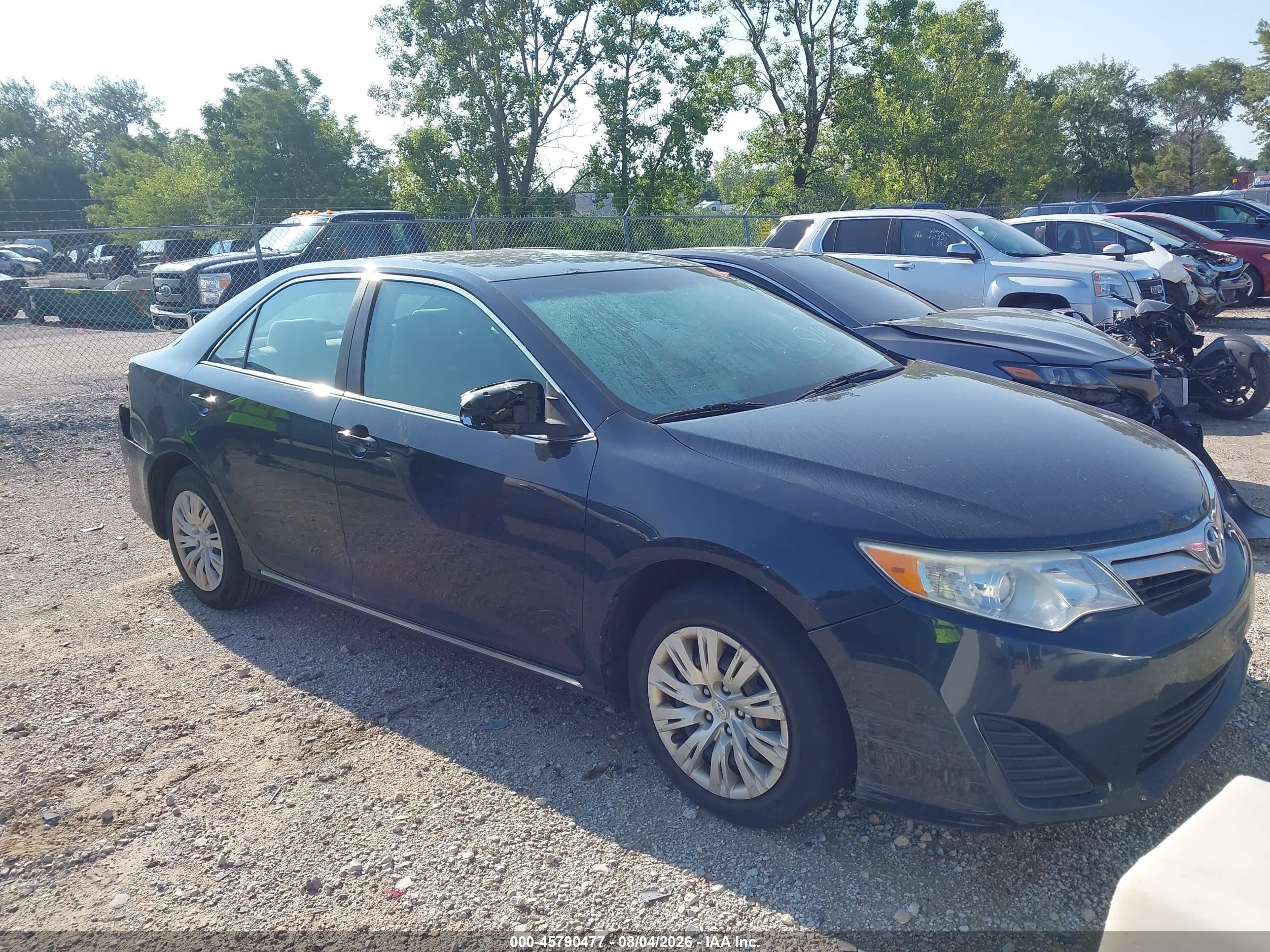 2012 Toyota Camry LE, VIN 4T4BF1FK3CR217563 — Biohazard / chemical