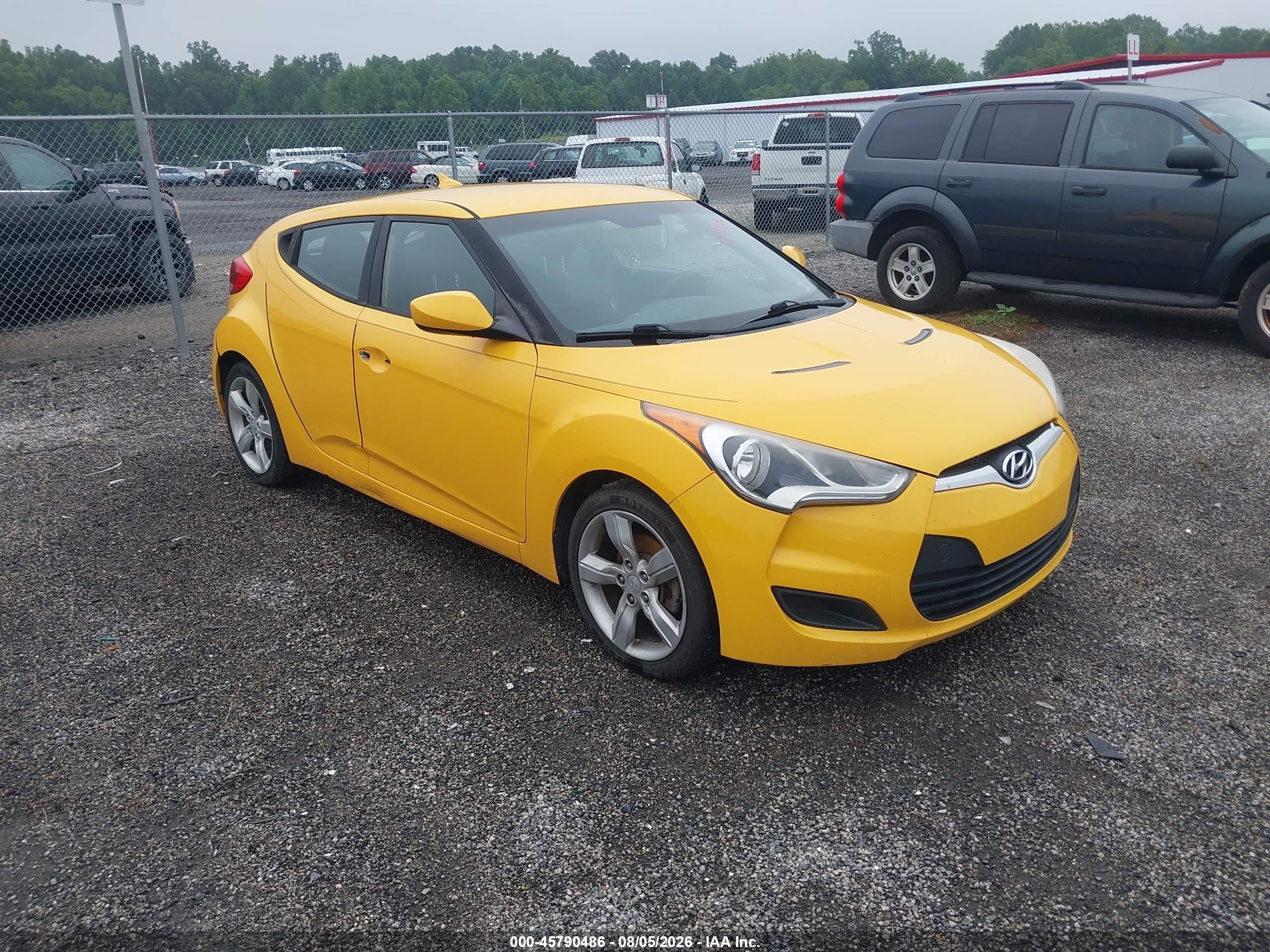 2014 Hyundai Veloster, VIN KMHTC6AD8EU183510 — Обычный износ