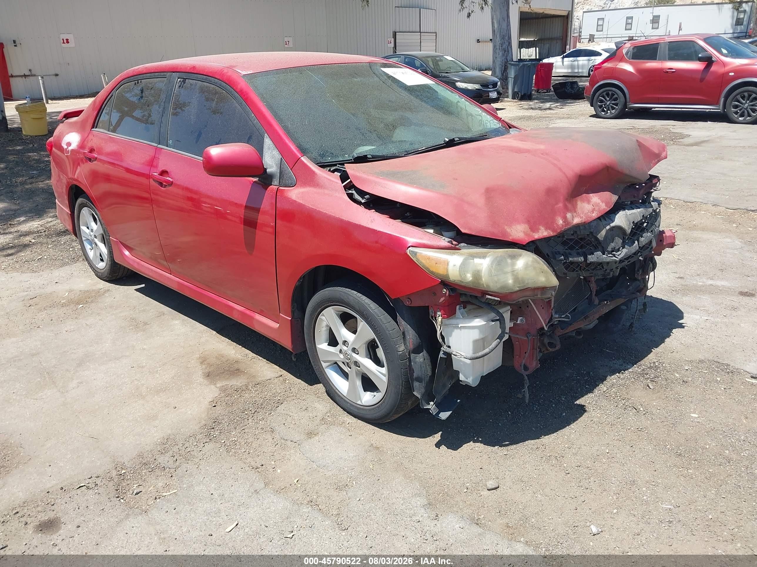2011 Toyota Corolla LE, VIN 2T1BU4EE5BC636270 — Normal wear