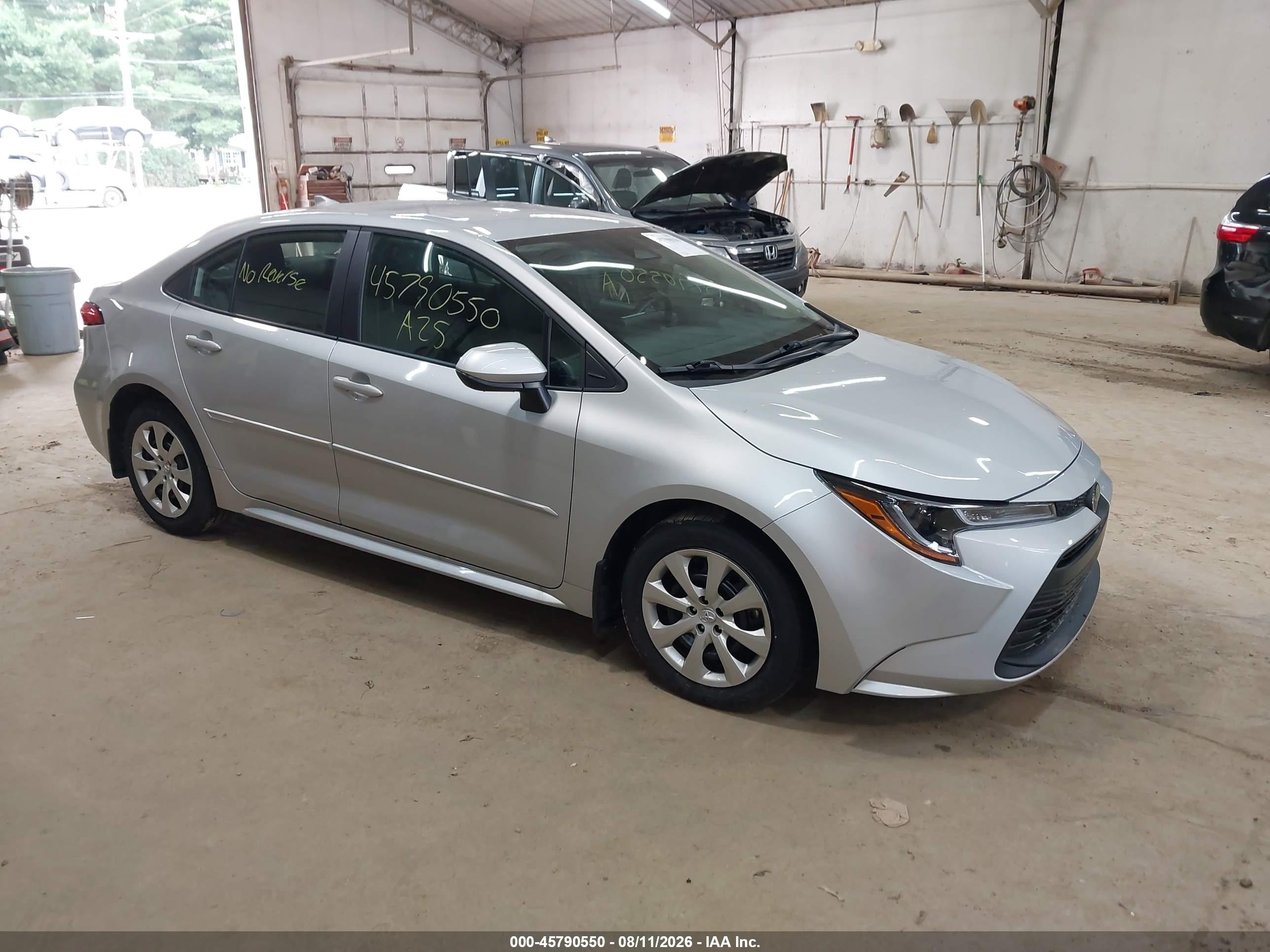2025 Toyota Corolla LE, VIN 5YFB4MDE6SP302072 — Hail