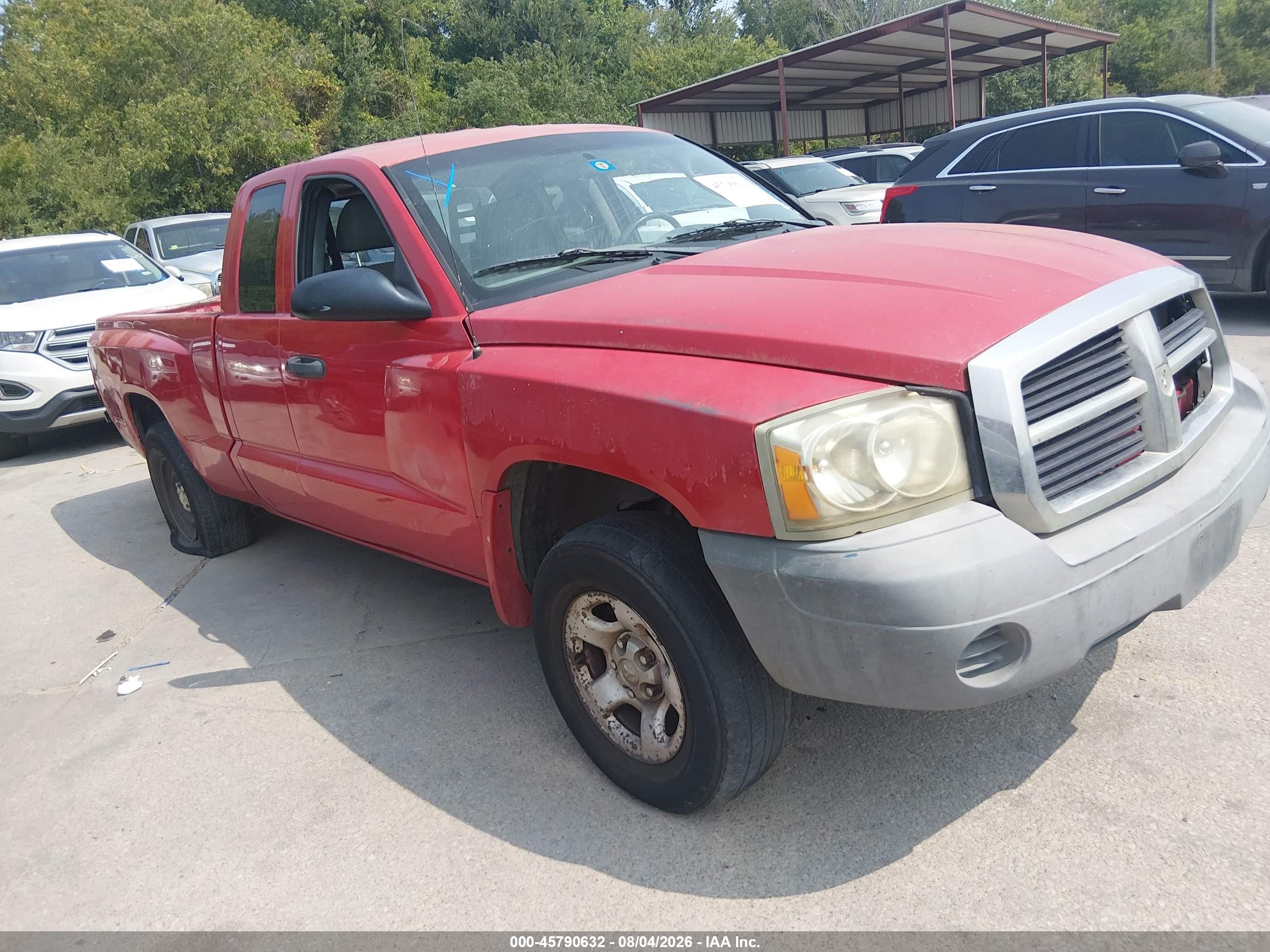 2005 Dodge Dakota ST, VIN 1D7HE22K05S254940 — Обычный износ
