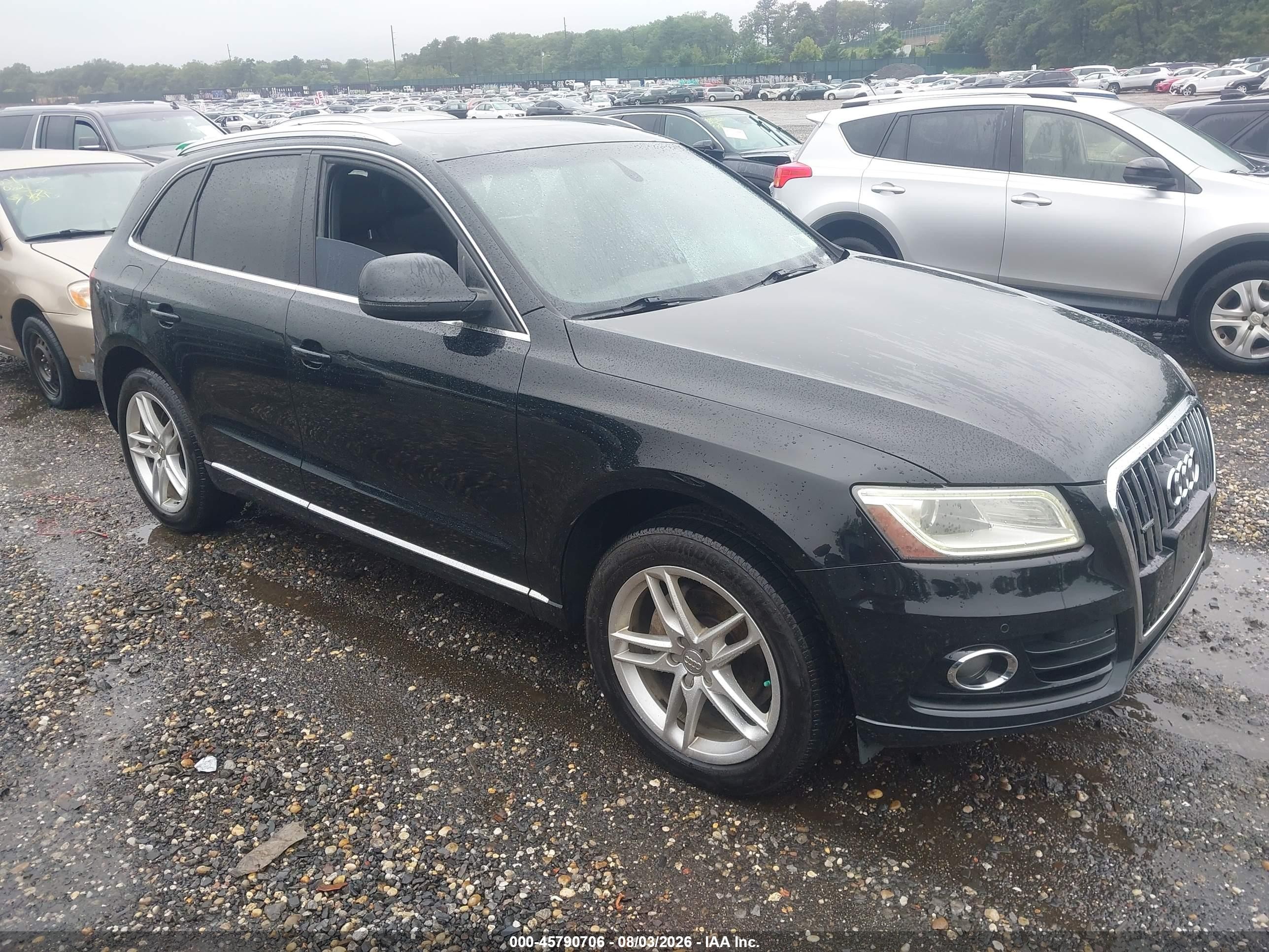 2014 Audi Q5 Premium Plus, VIN WA1LFAFP6EA037474 — Обычный износ
