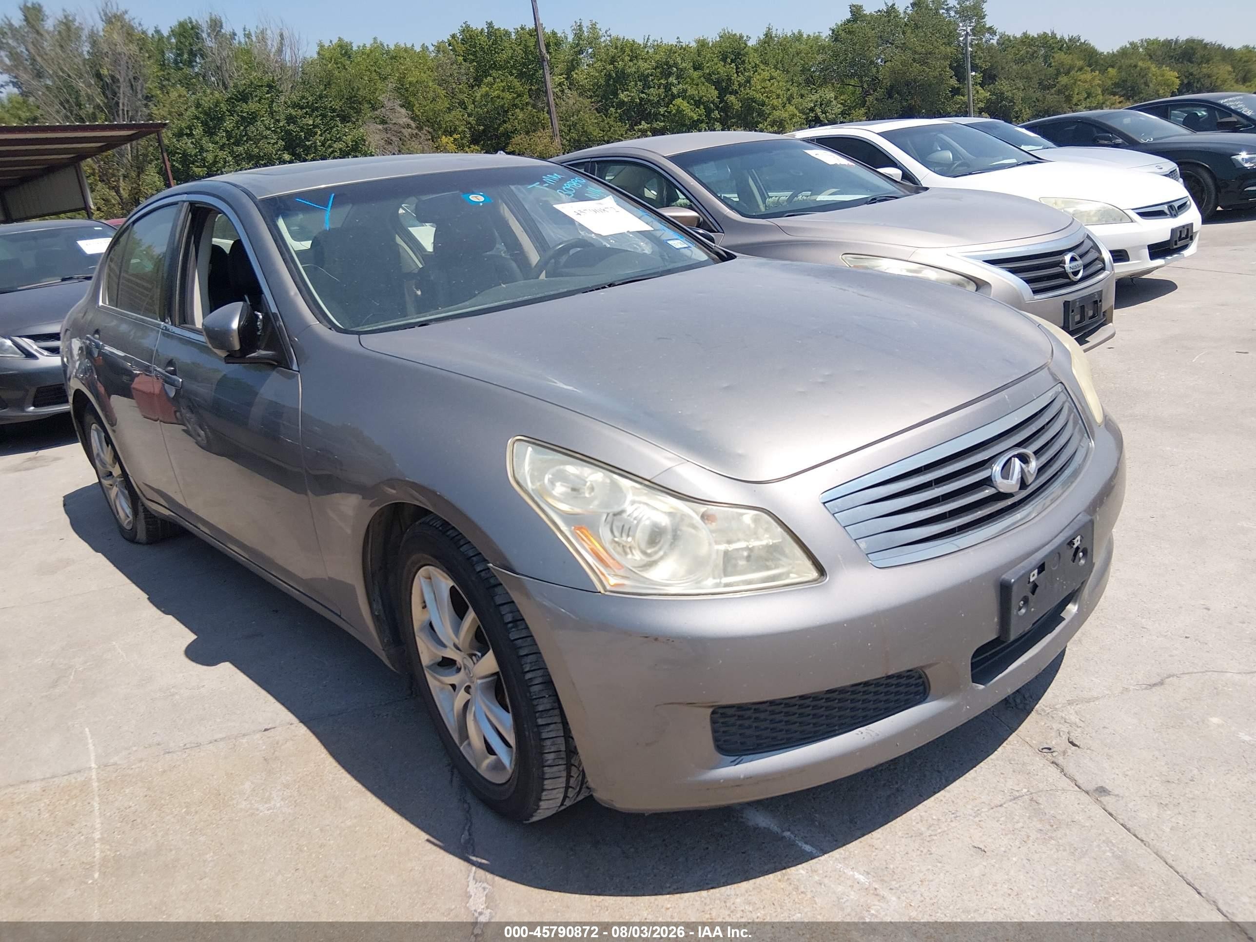 2009 Infiniti G37 Journey, VIN JNKCV61E29M309890 — Normal wear