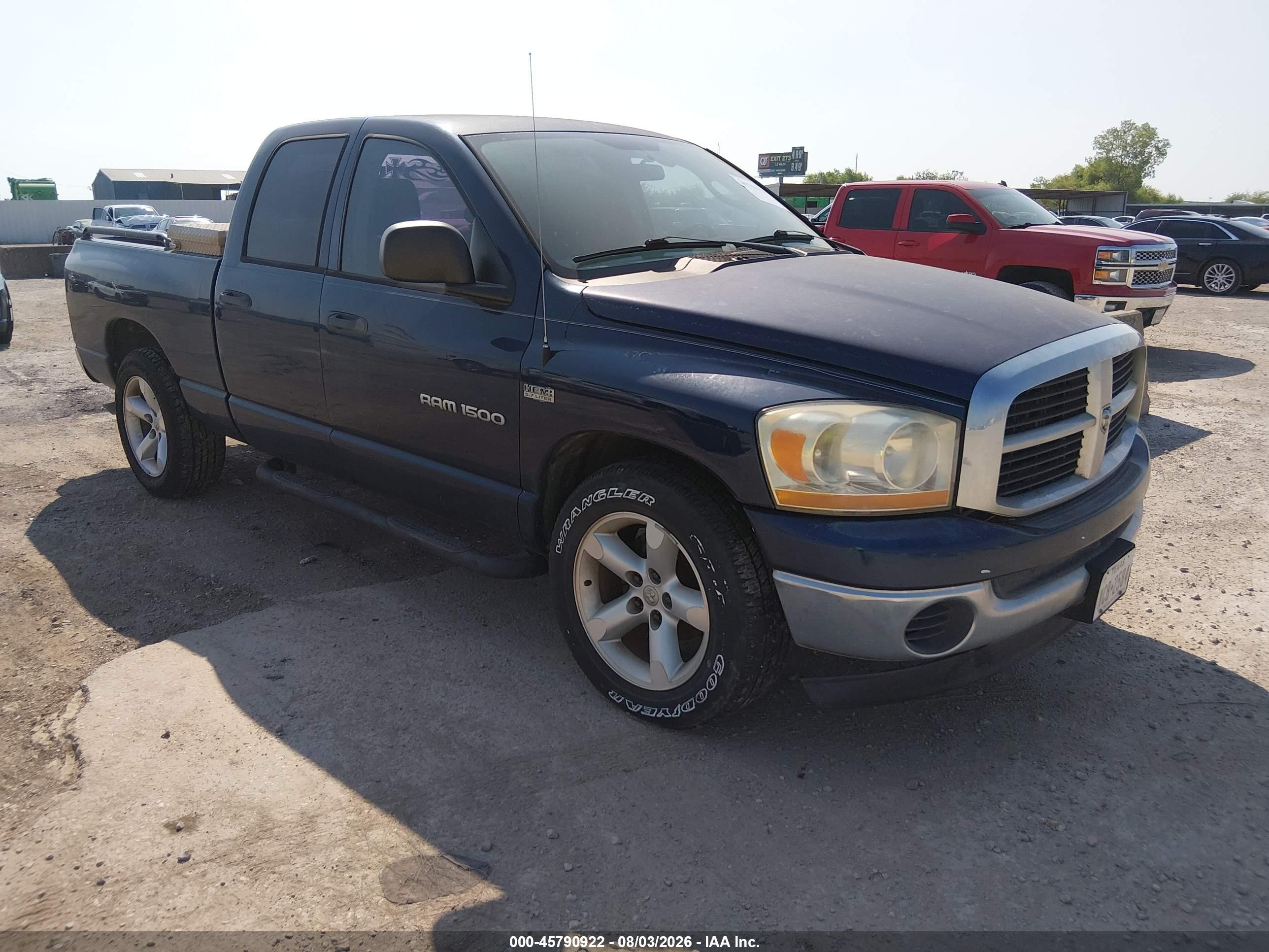 2006 Dodge 1500 SLT, VIN 1D7HA18296S521720 — Обычный износ