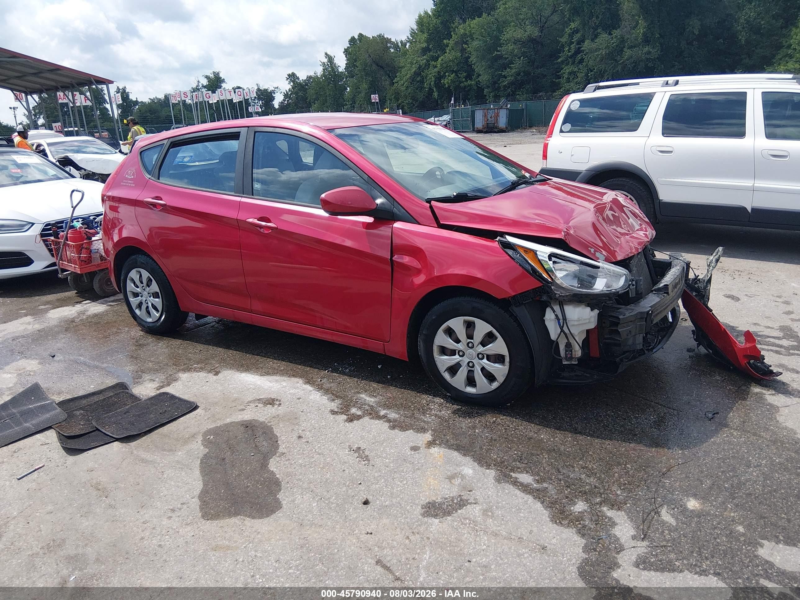 2017 Hyundai Accent SE, VIN KMHCT5AE9HU318307 — Mechanical