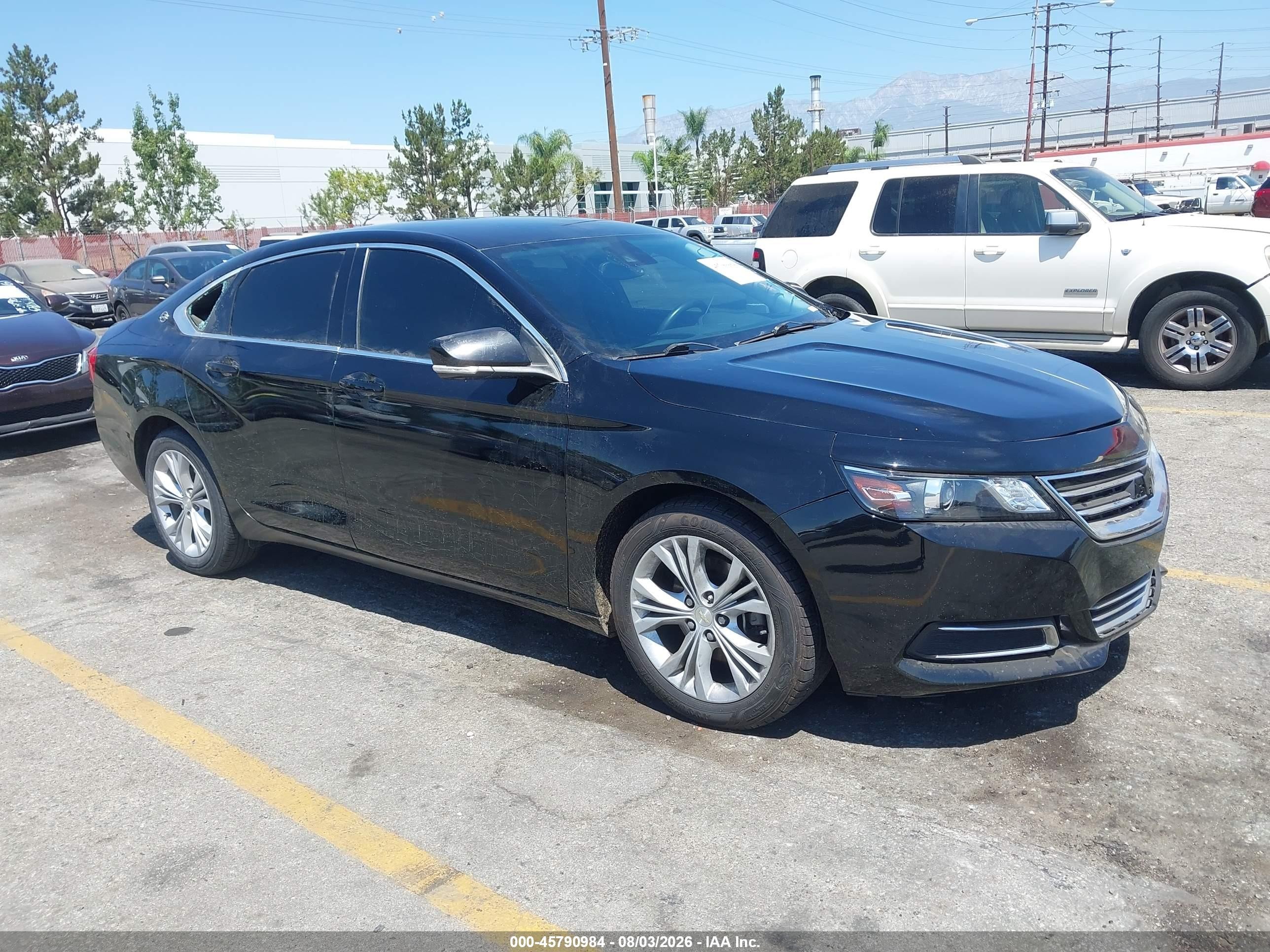 2014 Chevrolet Impala LT, VIN 1G1125S31EU145432 — Normal wear