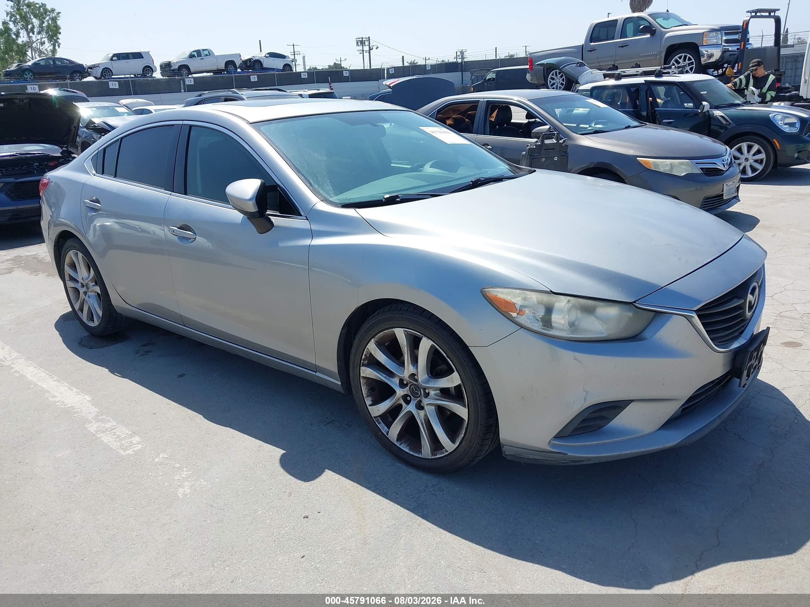 2015 Mazda 6 i Touring, VIN JM1GJ1V50F1194988 — Normal wear
