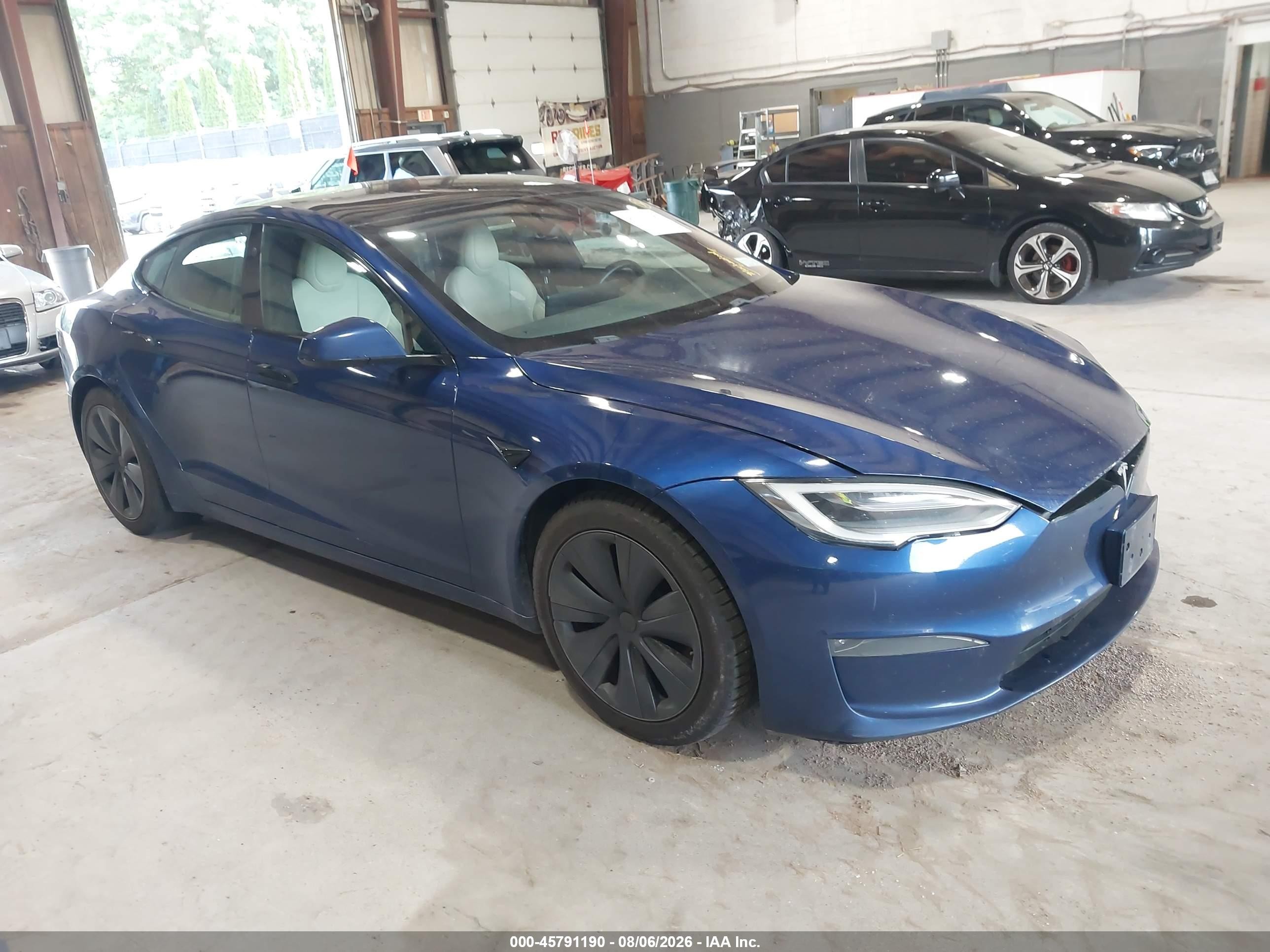 2021 Tesla Model S Long Range, VIN 5YJSA1E51MF428280 — Механическое