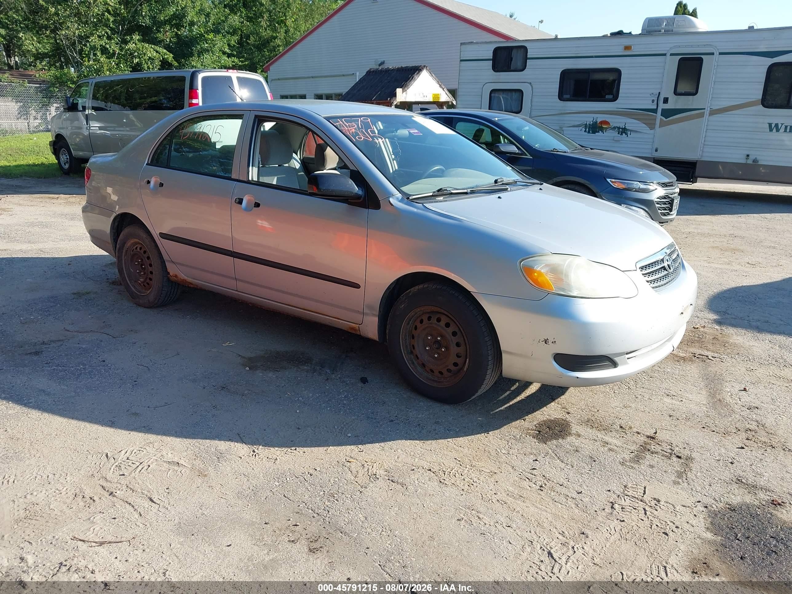 2008 Toyota Corolla CE, VIN 1NXBR32E48Z947793 — Normal wear