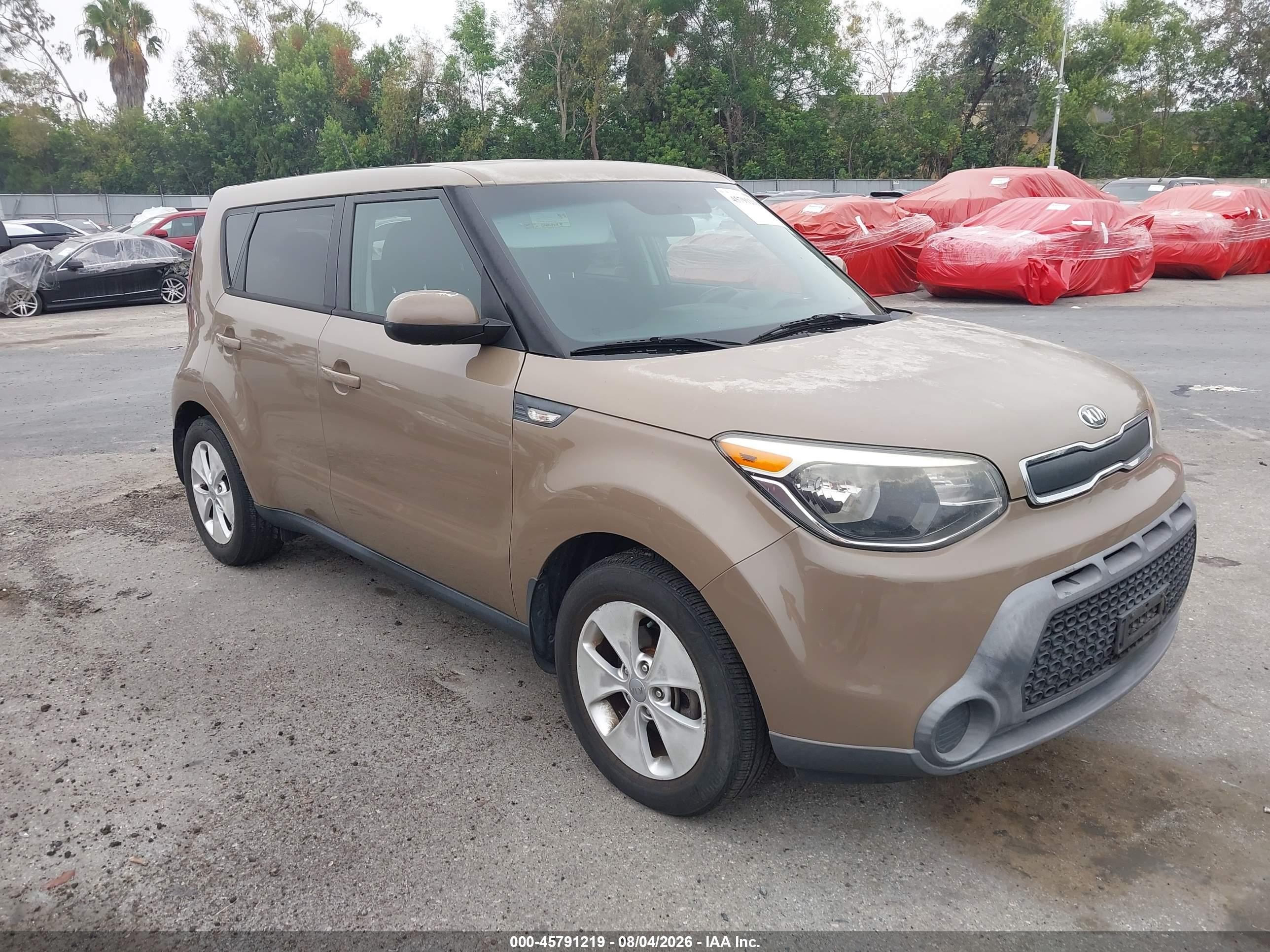 2014 Kia Soul, VIN KNDJN2A20E7107730 — Normal wear