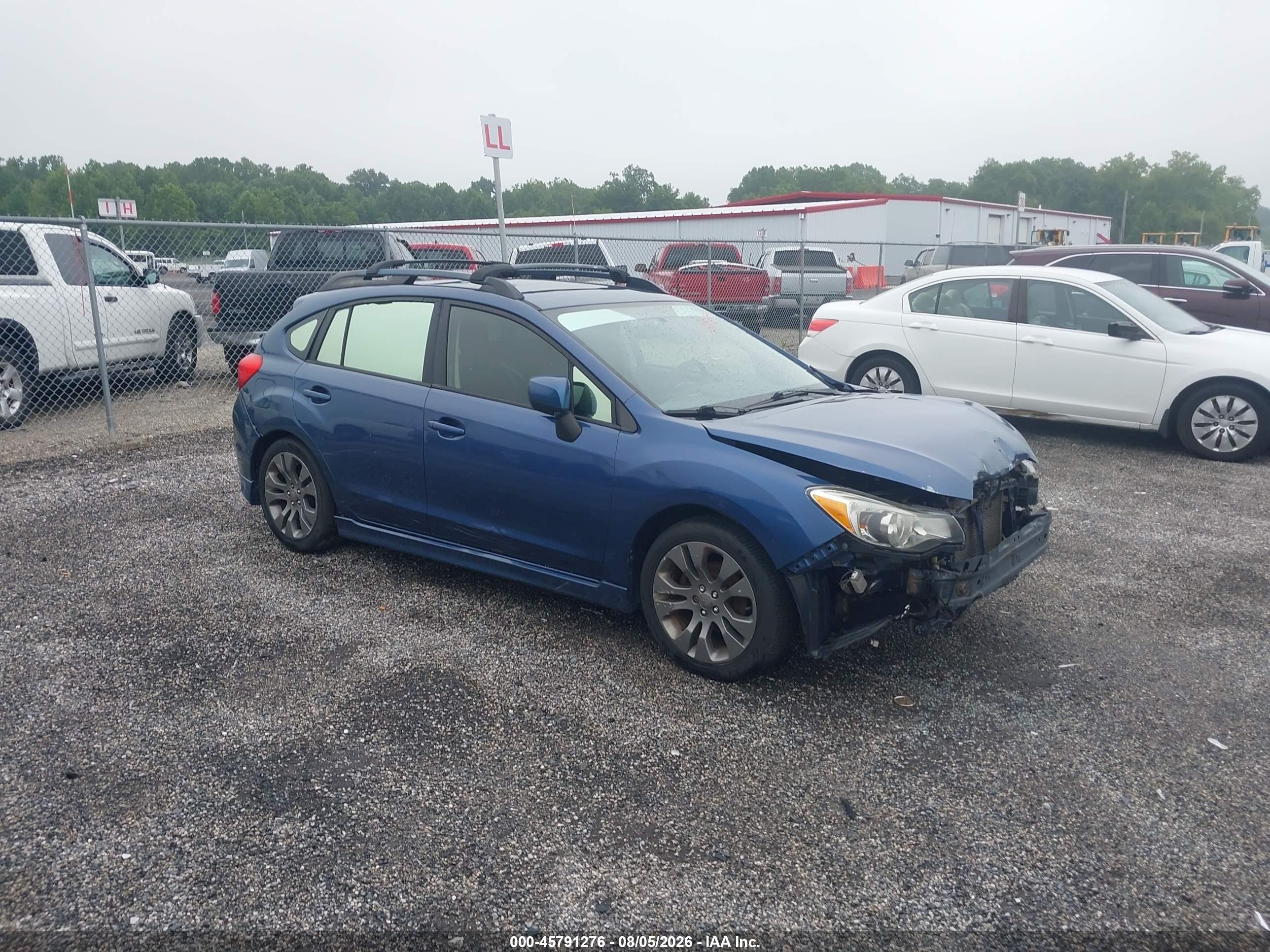 2013 Subaru Impreza Special Sports Premium, VIN JF1GPAL69D2859233 — Normal wear