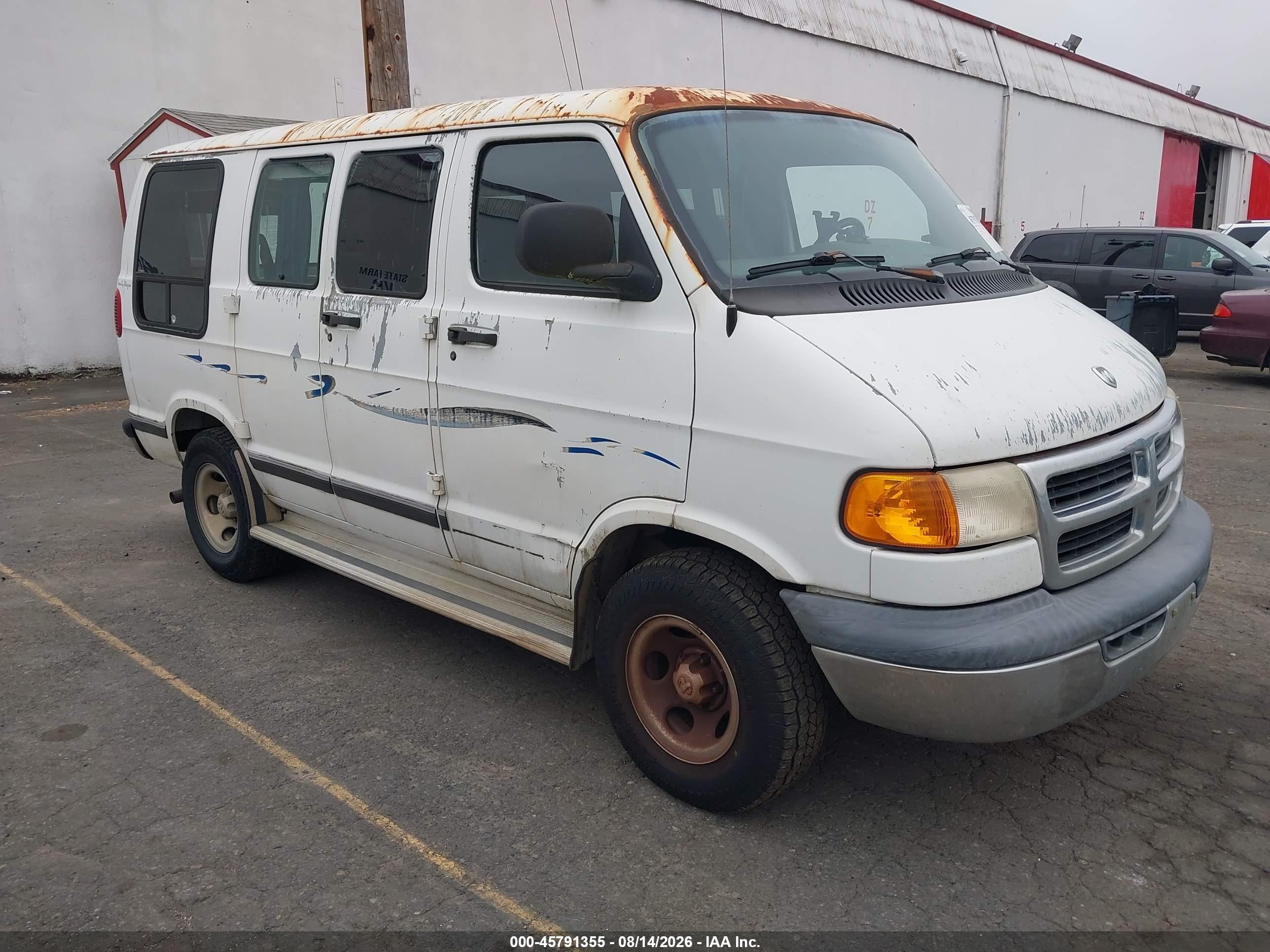 1999 Dodge Cargo, VIN 2B6HB11X0XK507637 — Normal wear