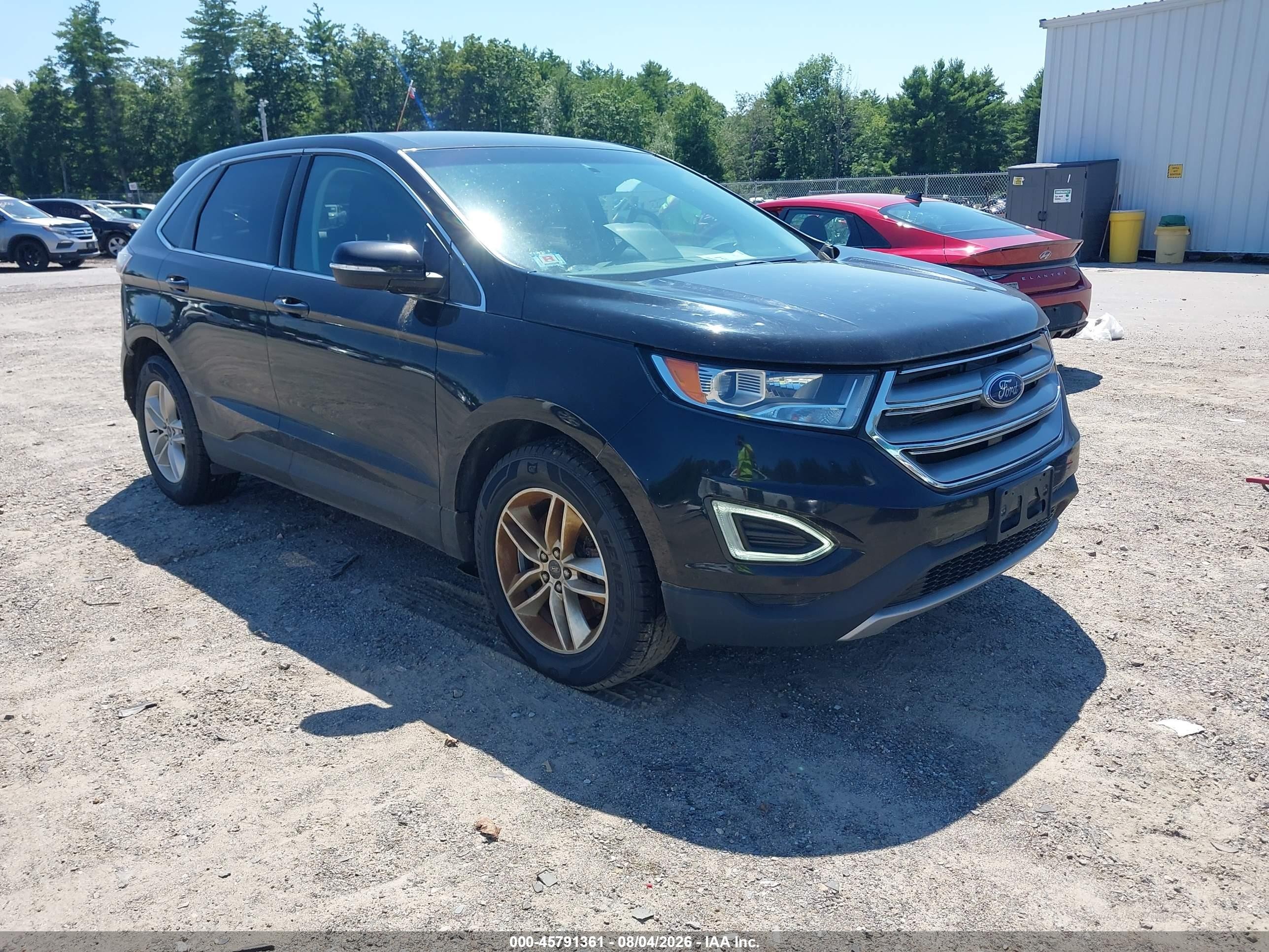 2016 Ford Edge SEL, VIN 2FMPK4J86GBB39638 — Normal wear