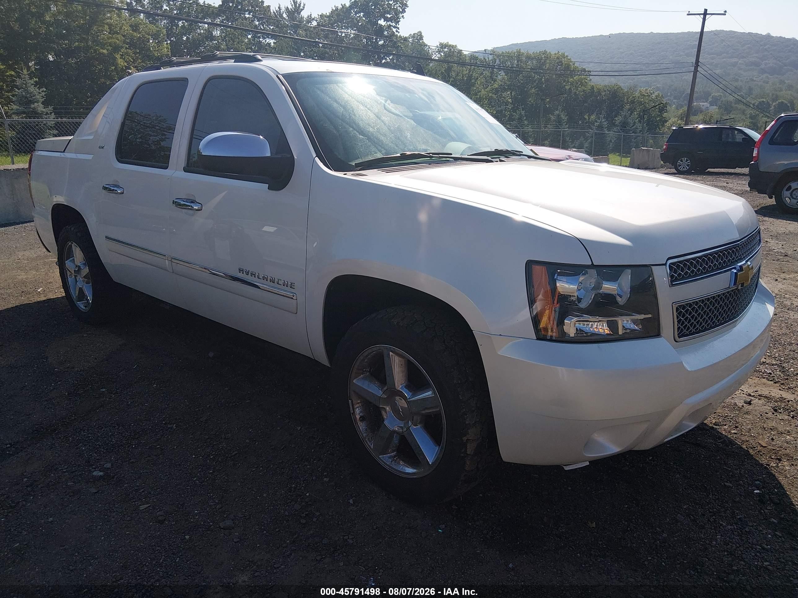 2012 Chevrolet Avalanche LTZ, VIN 3GNTKGE73CG188803 — Normal wear