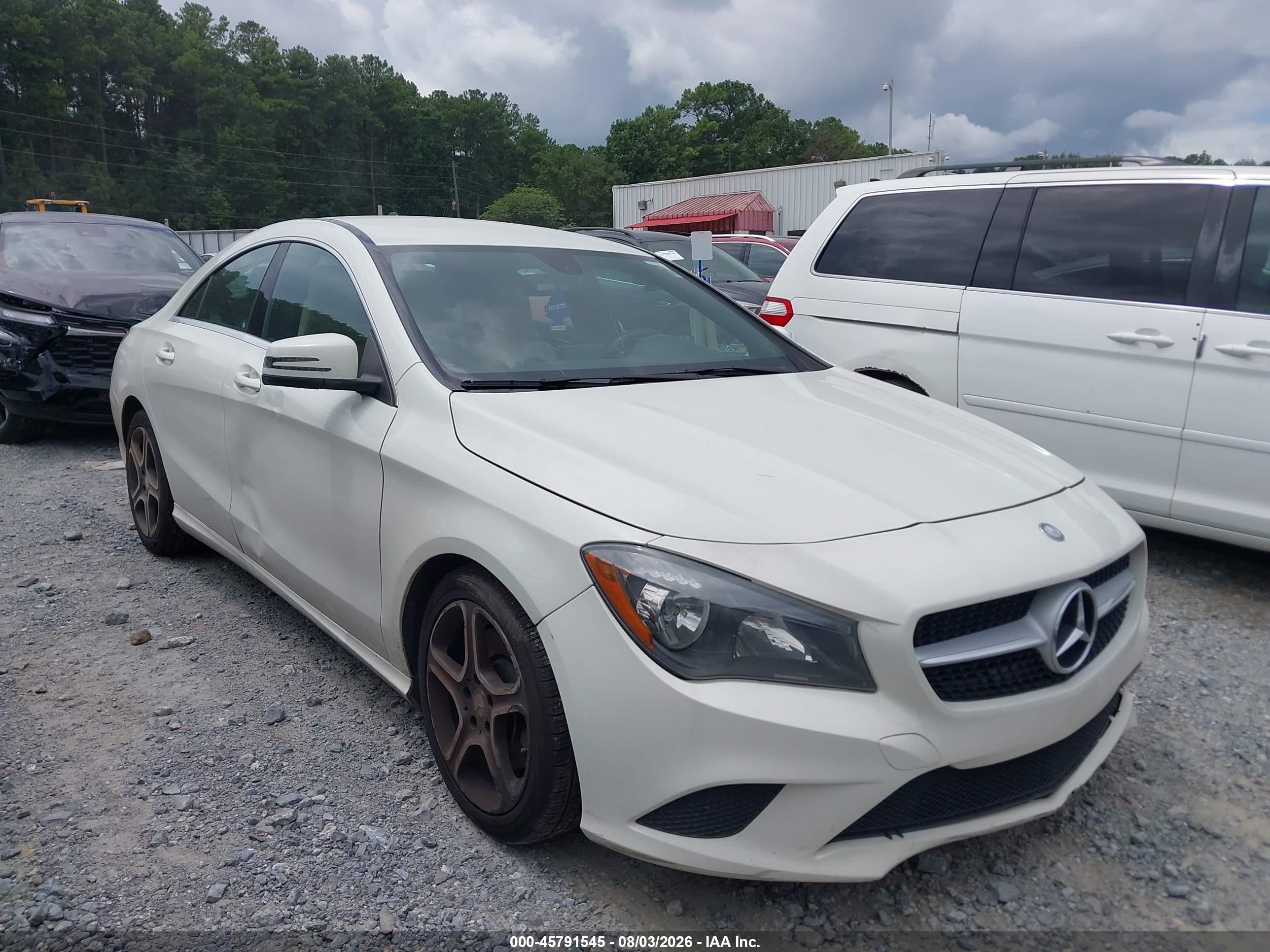 2014 Mercedes-Benz CLA 250, VIN WDDSJ4EB1EN113950 — Обычный износ