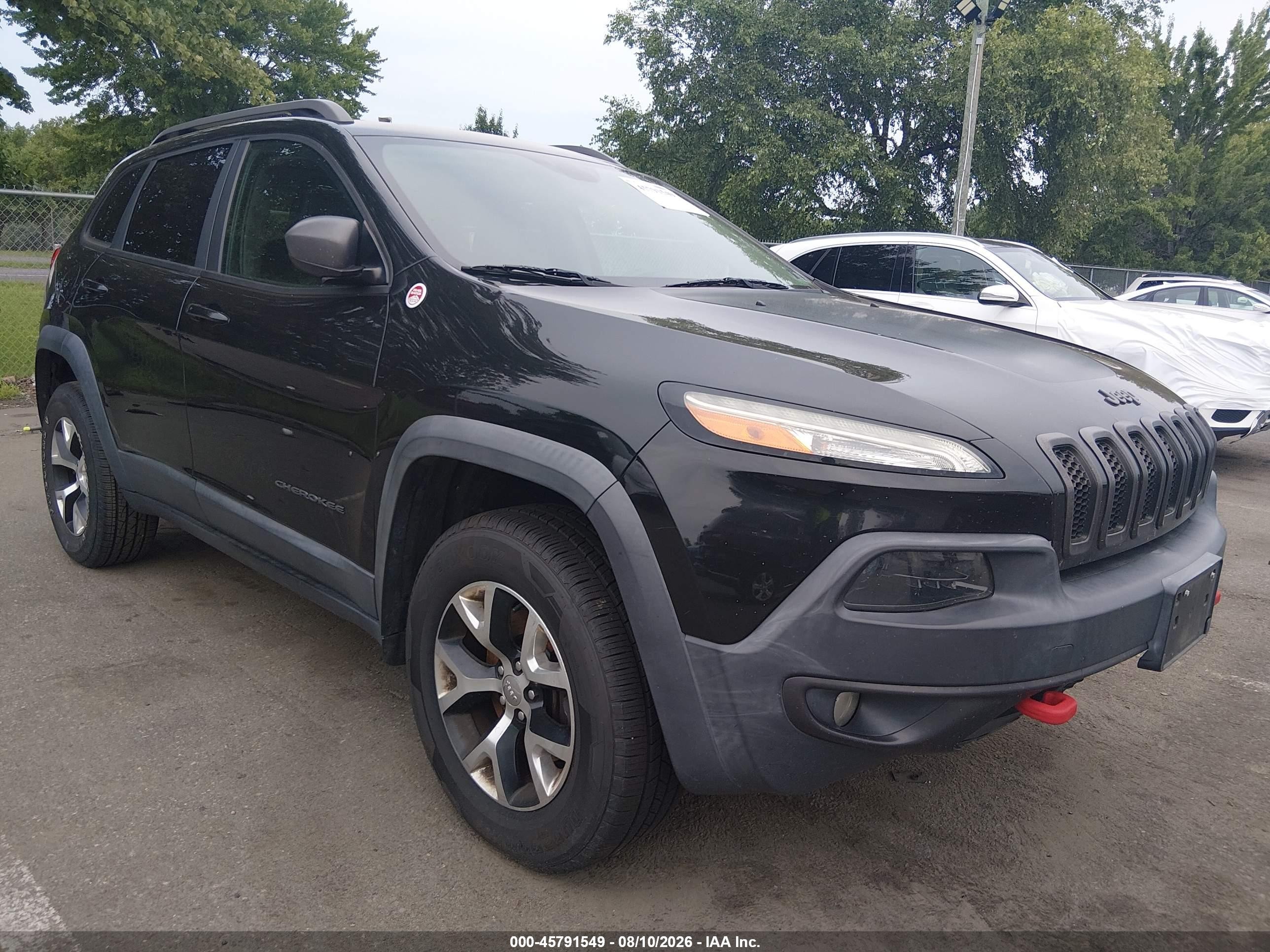 2014 Jeep Cherokee Trailhawk, VIN 1C4PJMBBXEW130180 — Обычный износ