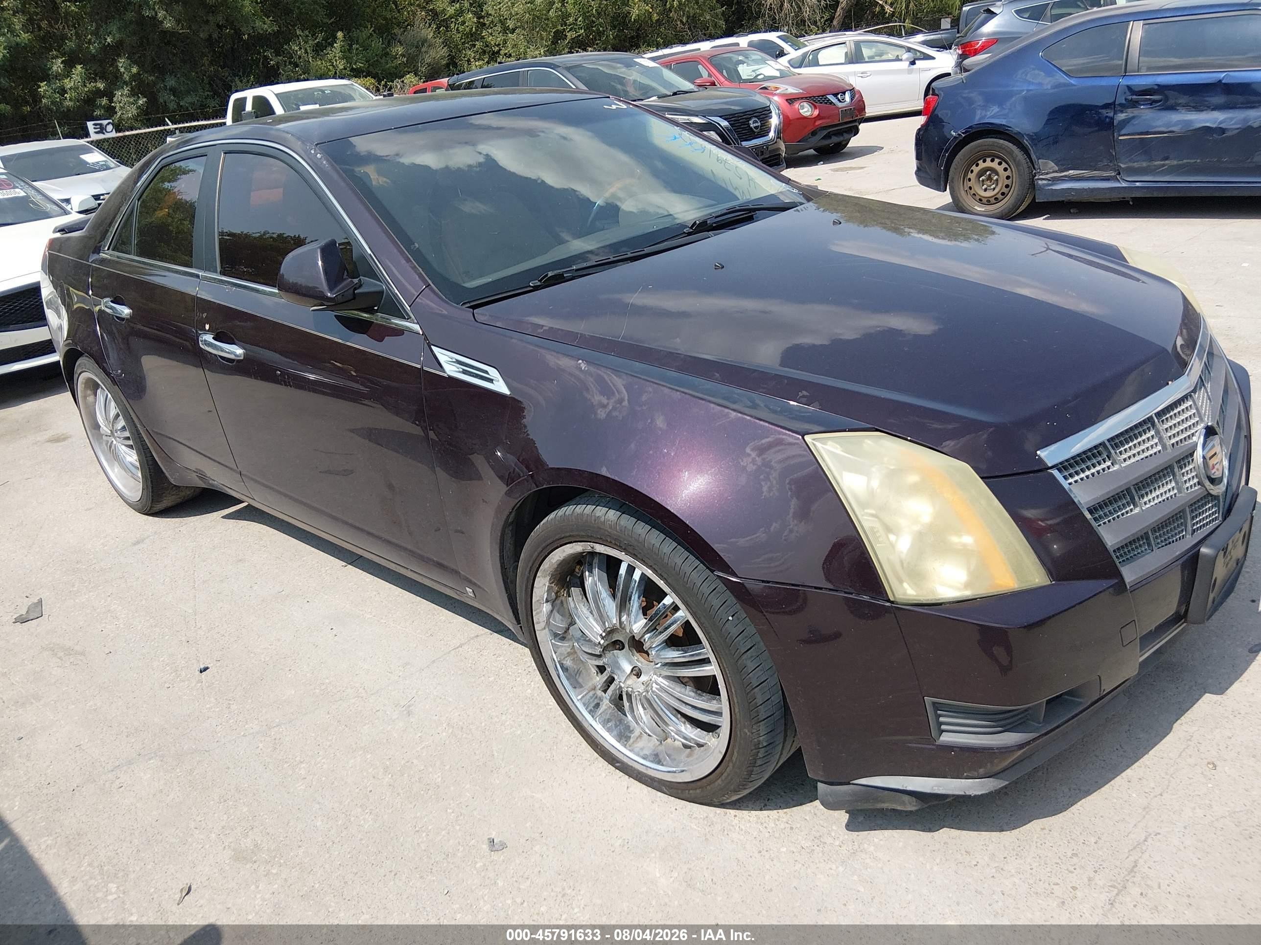 2009 Cadillac CTS RWD, VIN 1G6DF577890111525 — Normal wear