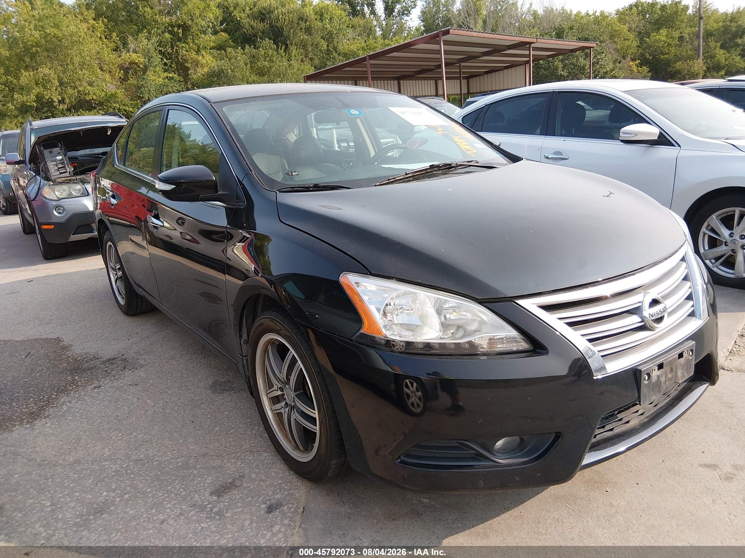 2013 Nissan Sentra SV, VIN 3N1AB7AP3DL697355 — Normal wear