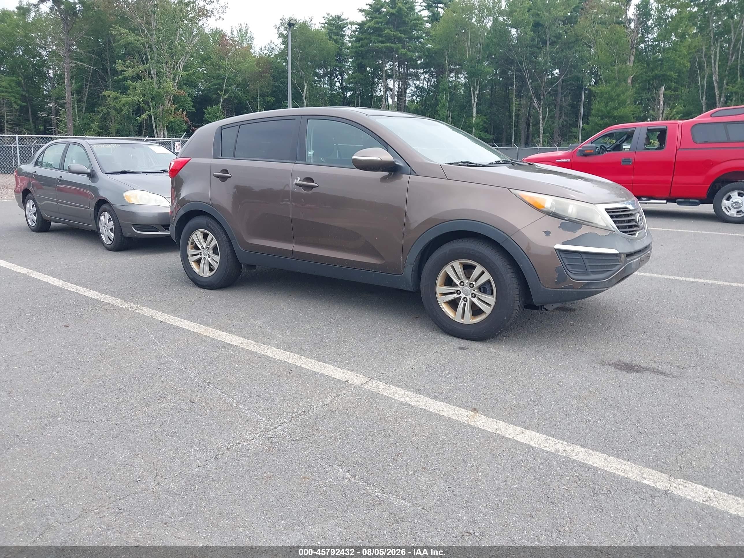 2011 Kia Sportage LX, VIN KNDPB3A24B7060366 — Normal wear