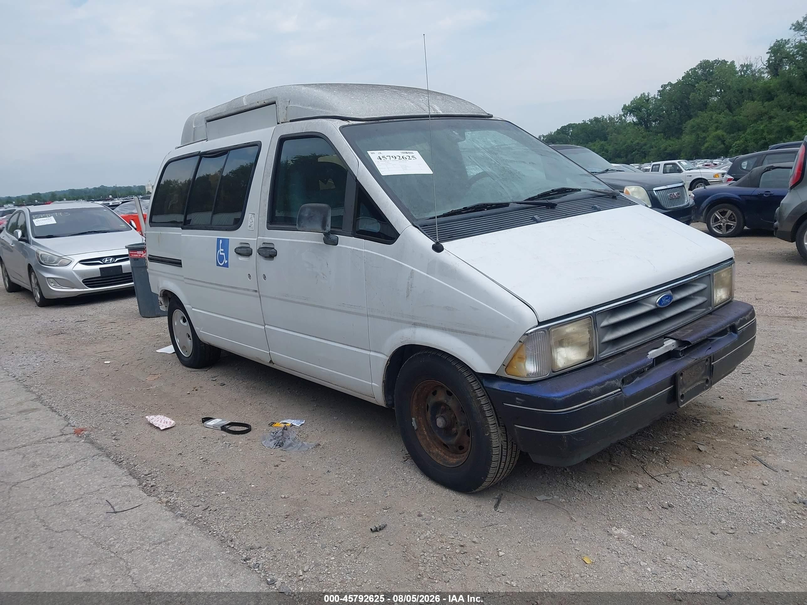 1994 Ford Aerostar, VIN 1FMCA11U2RZB39651 — Обычный износ