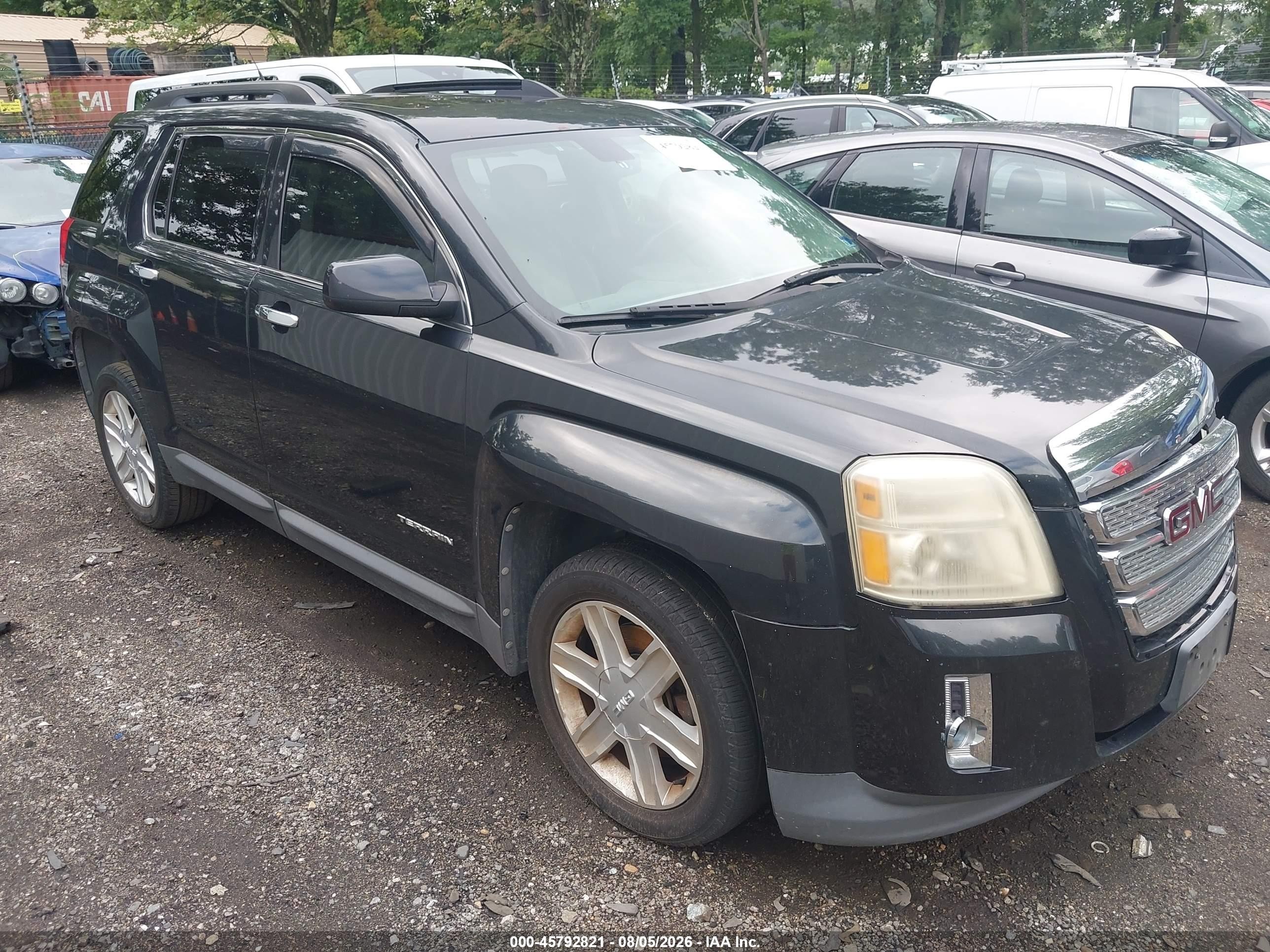 2010 GMC Terrain SLT-1, VIN 2CTFLFEY0A6368291 — Front end