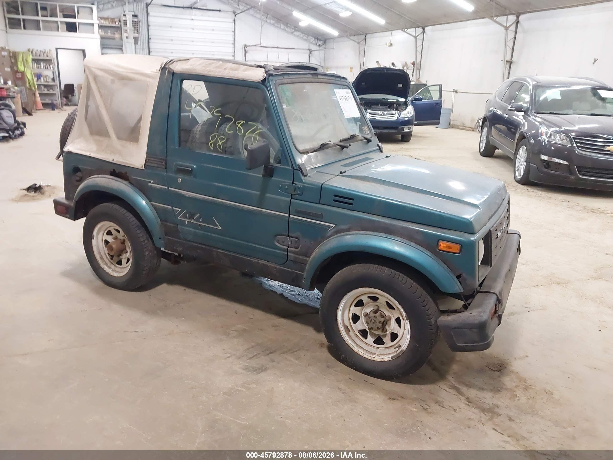 1988 Suzuki Samurai, VIN JS4JC51C9J4212601 — Normal wear