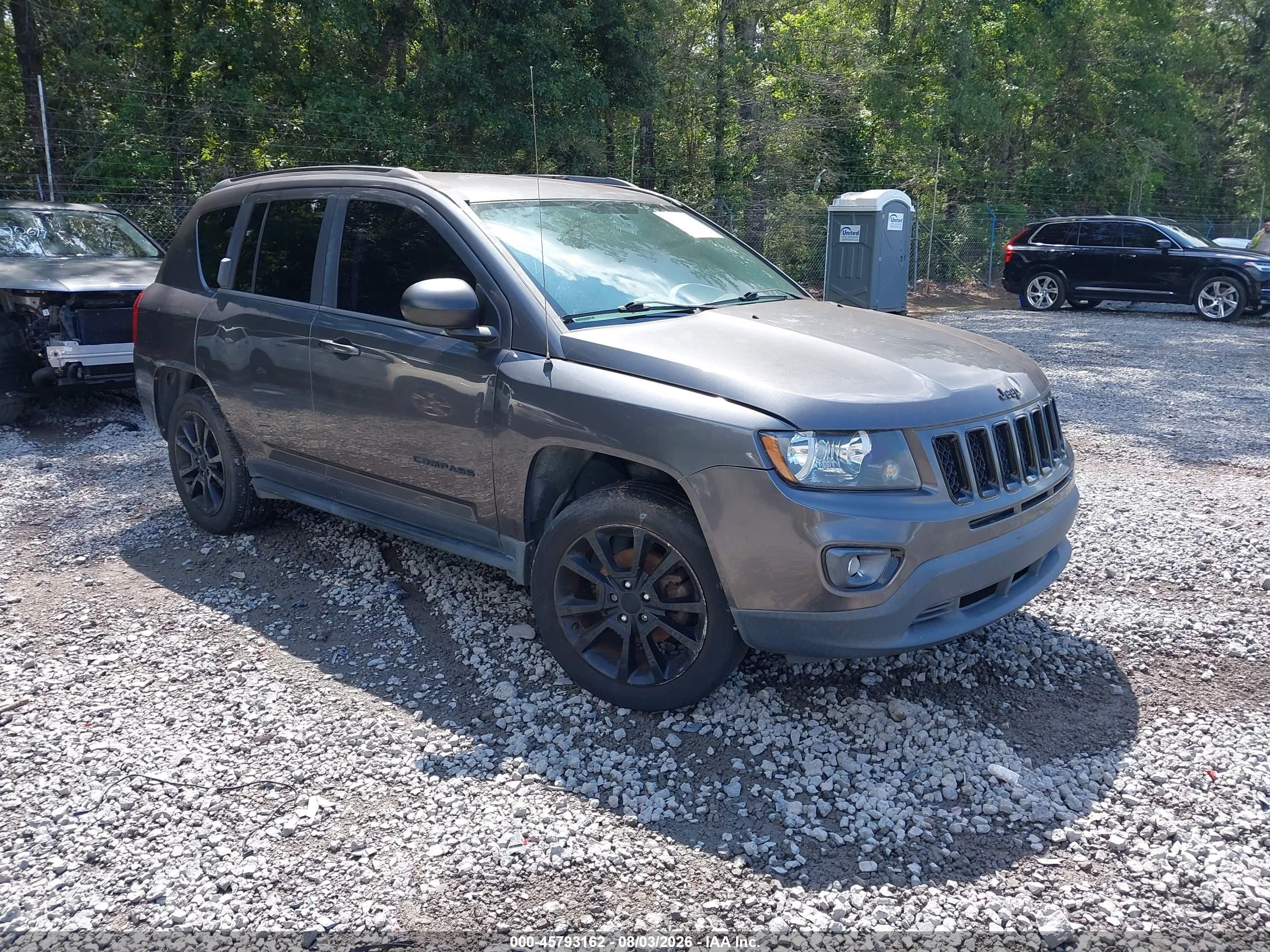 2015 Jeep Compass Sport, VIN 1C4NJCBA8FD171655 — Фото с аукциона 1 of 5