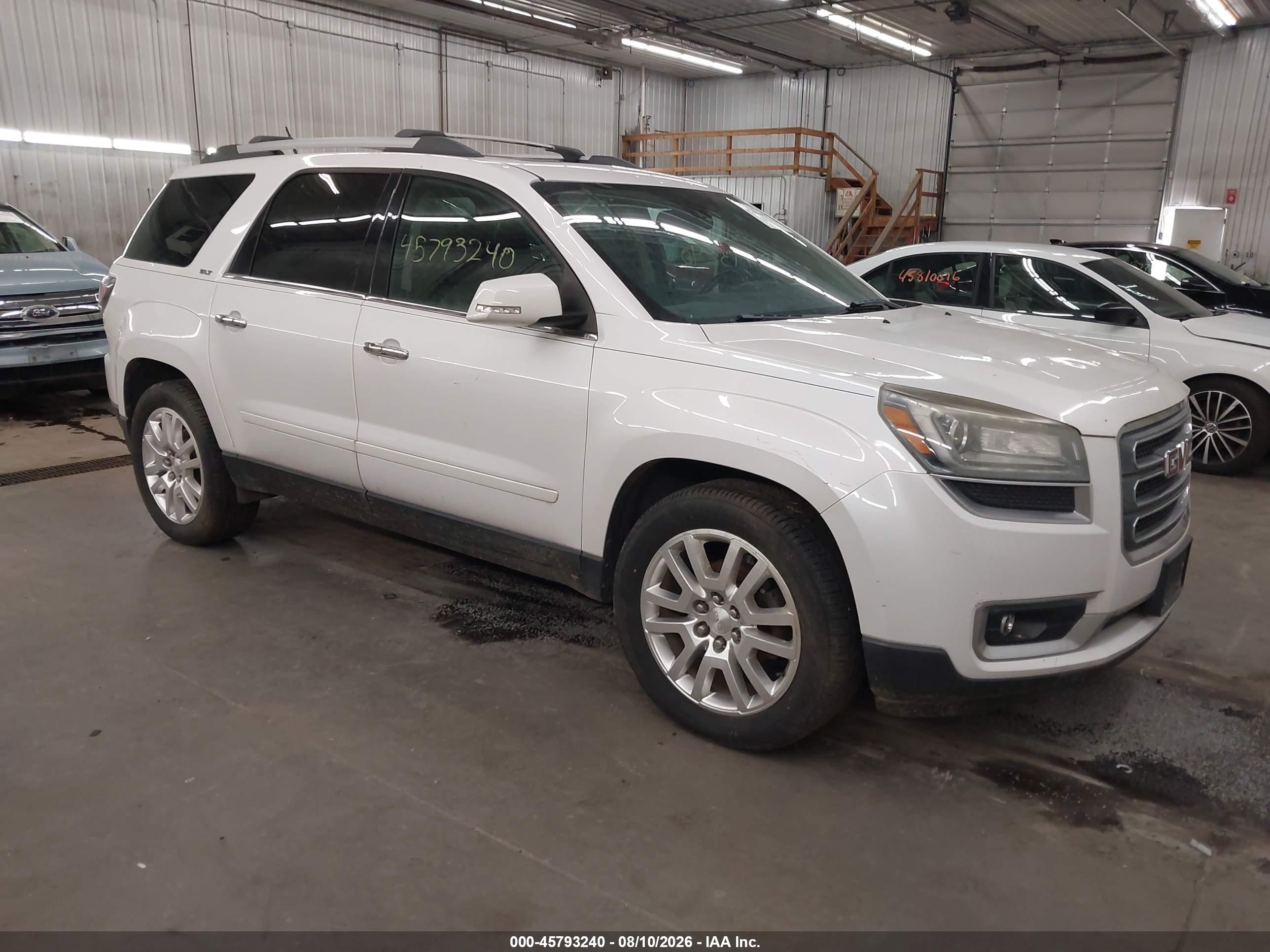 2016 GMC Acadia SLT, VIN 1GKKVRKD9GJ188007 — Normal wear