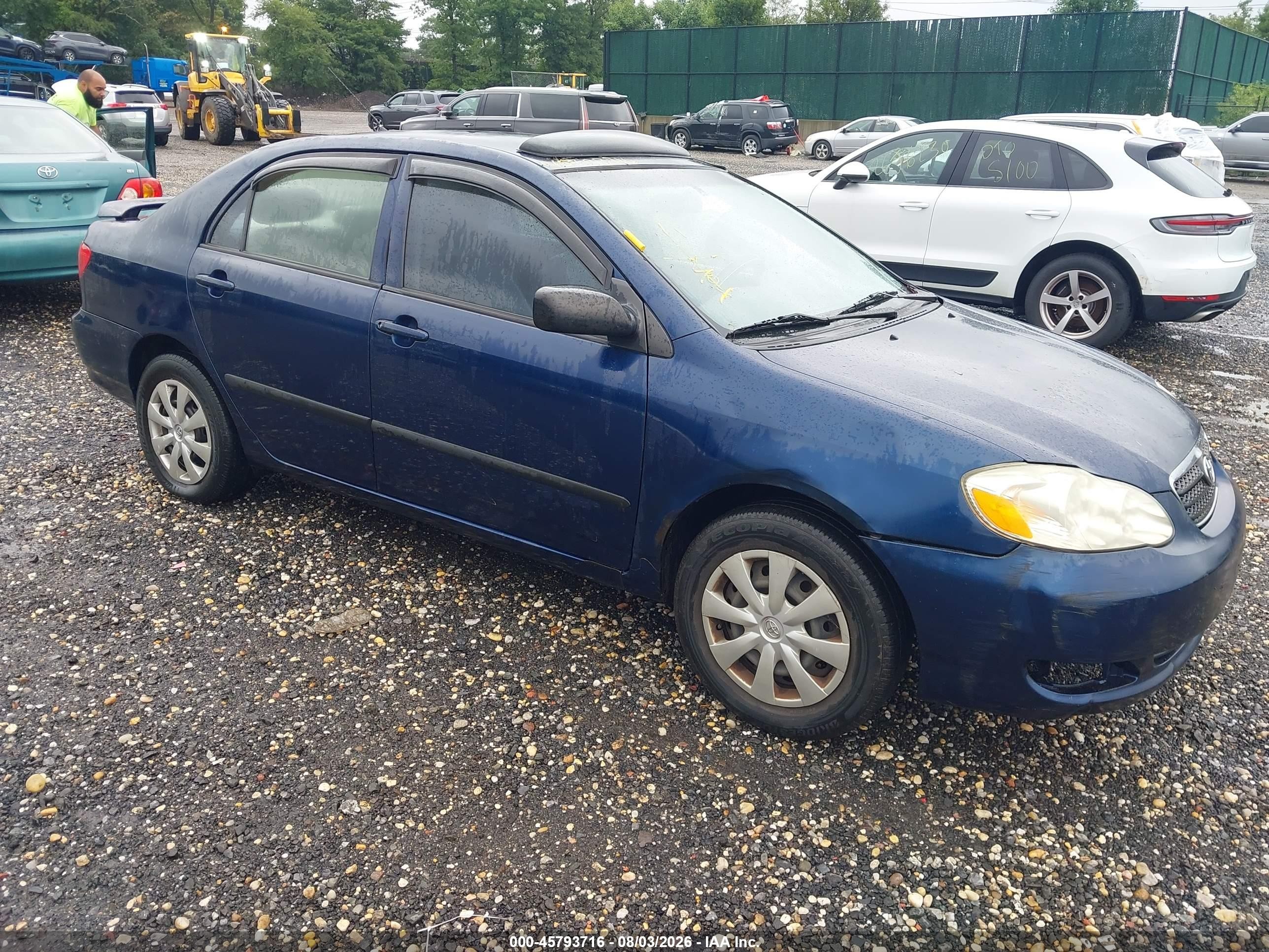 2008 Toyota Corolla S, VIN 2T1BR32E28C911649 — Normal wear