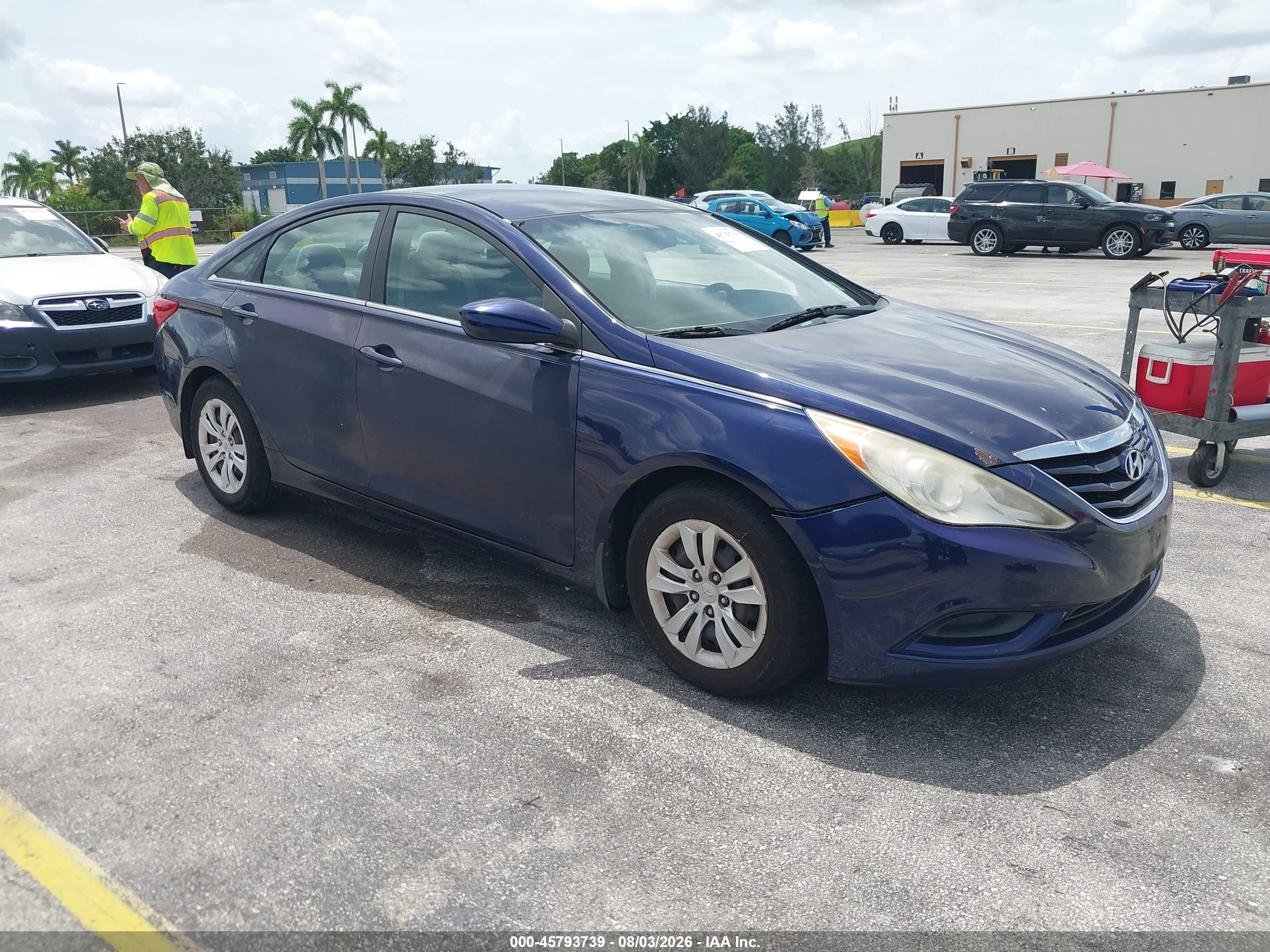 2012 Hyundai Sonata GLS, VIN 5NPEB4AC6CH432969 — Normal wear