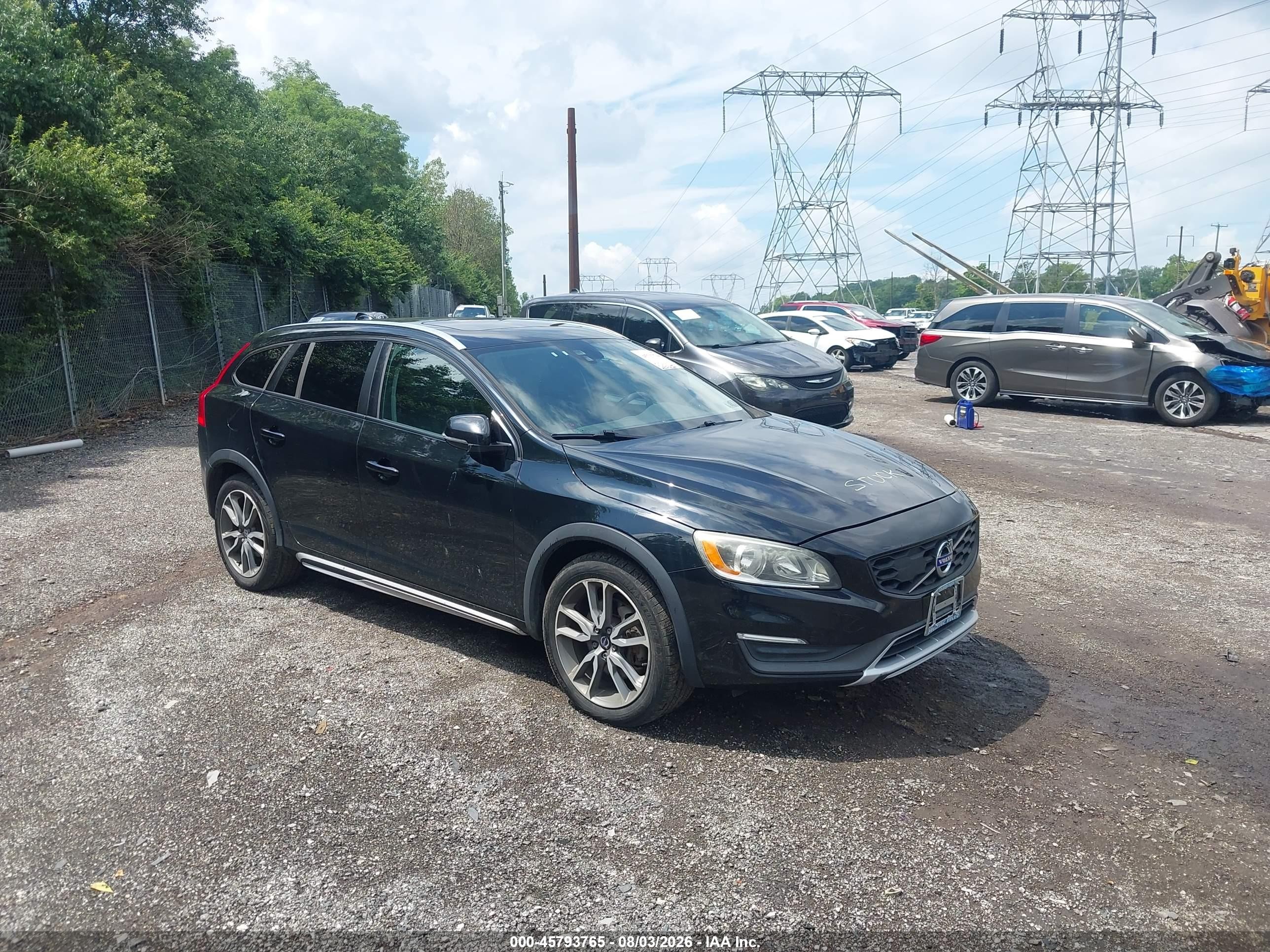 2016 Volvo V60 T5, VIN YV4612HK5G1003132 — Normal wear