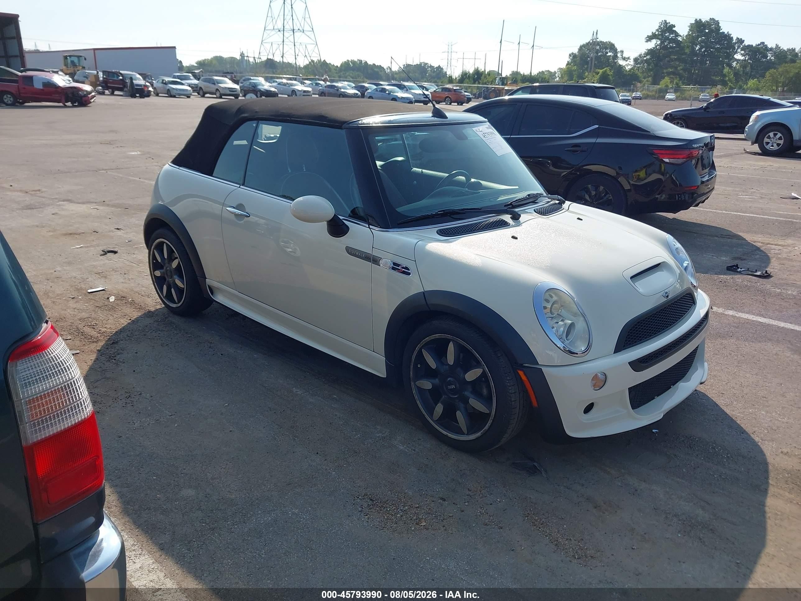 2007 MINI Convertible S, VIN WMWRH33517TL95255 — Обычный износ