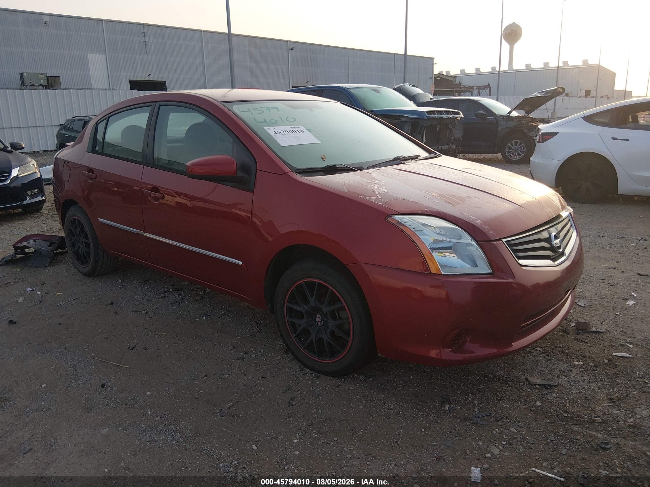 2011 Nissan Sentra S, VIN 3N1AB6AP8BL727795 — Side