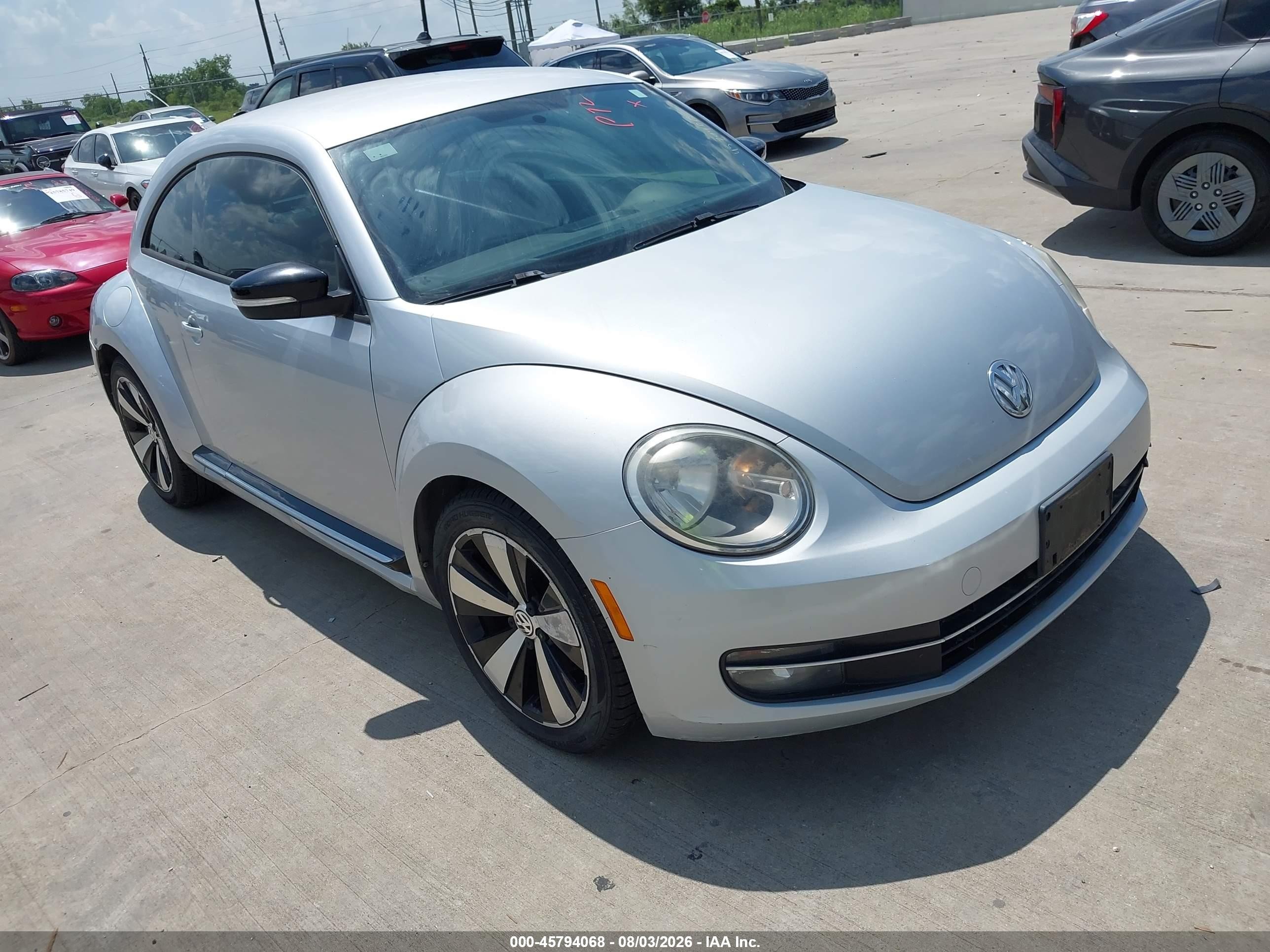 2012 Volkswagen Beetle Turbo, VIN 3VWV67AT2CM617551 — Normal wear
