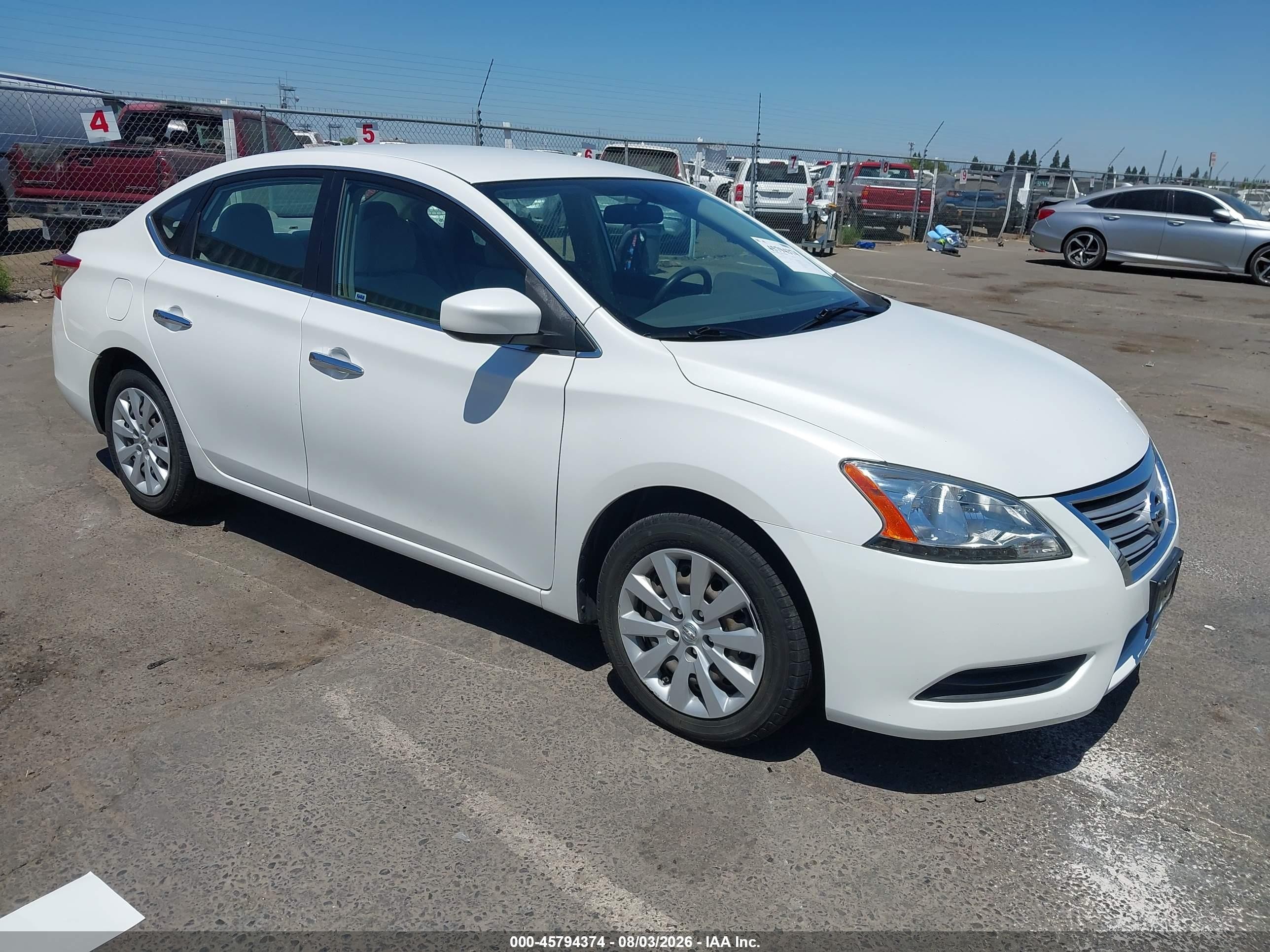 2013 Nissan Sentra SR, VIN 3N1AB7AP2DL684905 — Rear end