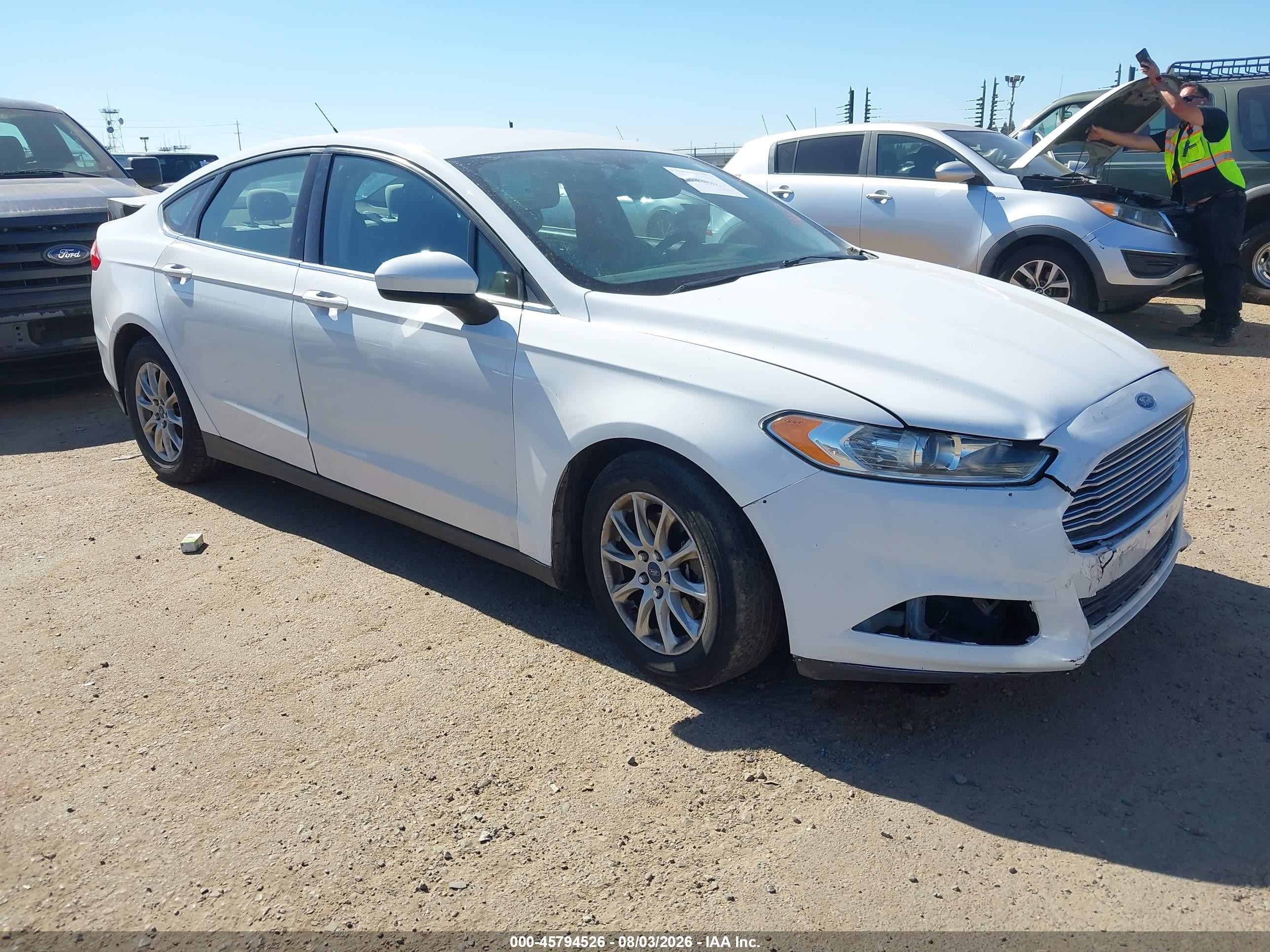 2015 Ford Fusion S, VIN 1FA6P0G78F5106772 — Обычный износ