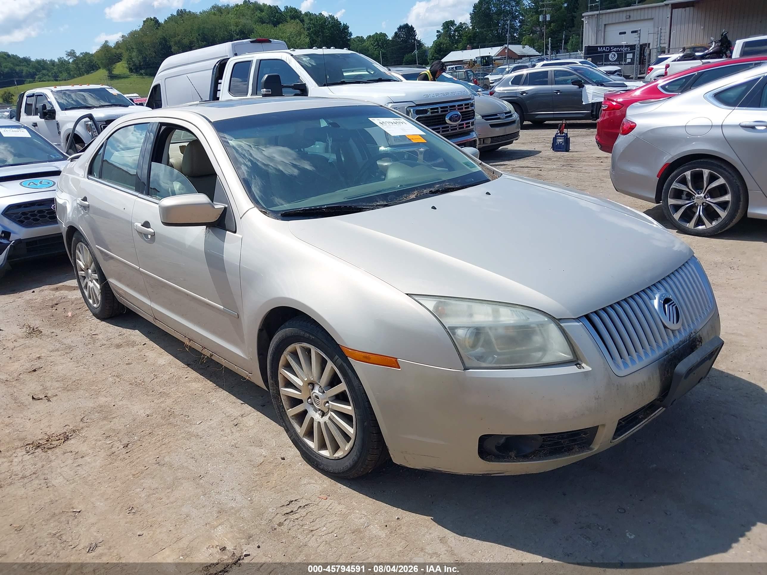 2009 Mercury Milan Premier, VIN 3MEHM08Z59R607131 — Normal wear