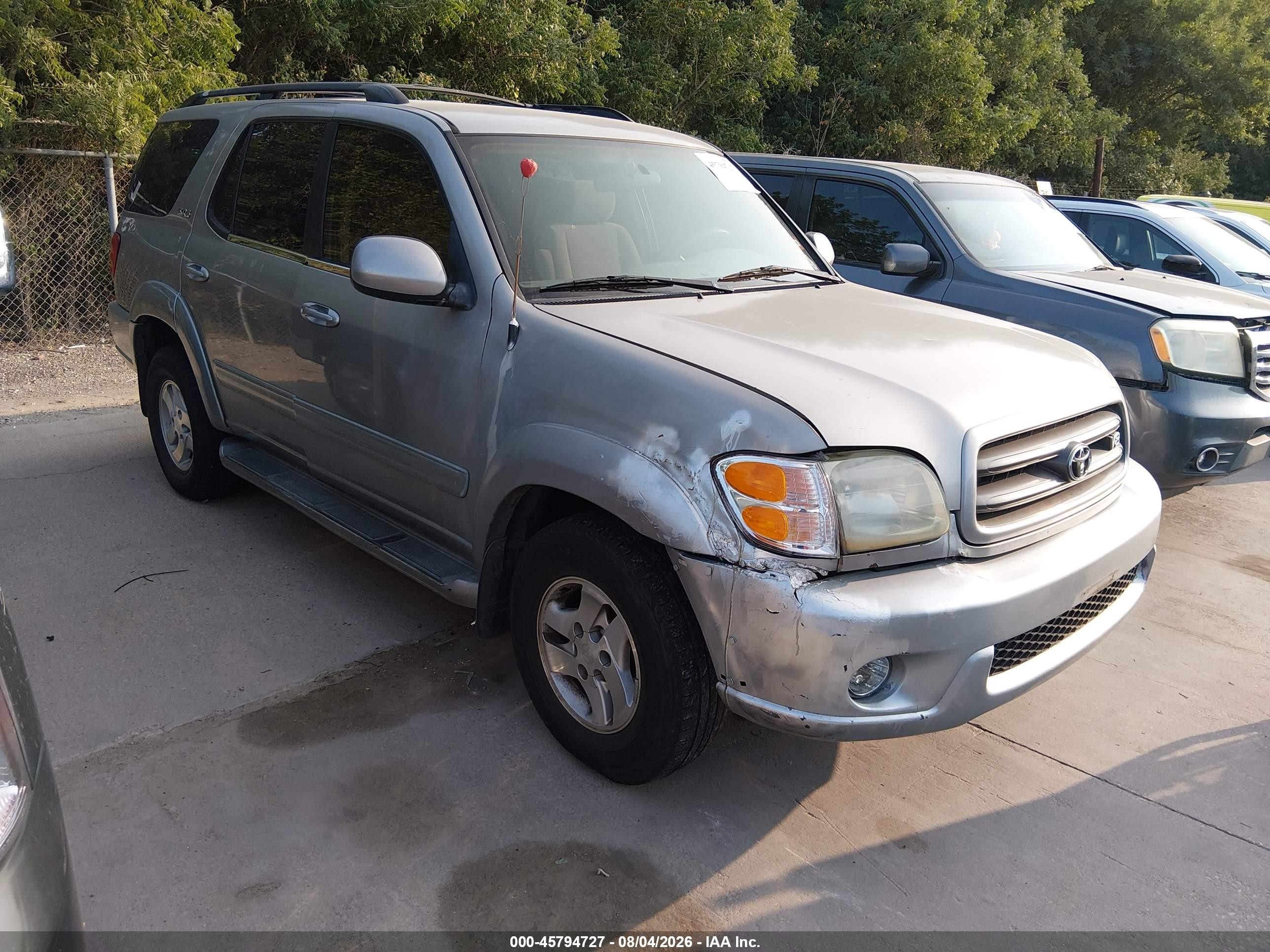 2003 Toyota Sequoia SR5, VIN 5TDZT34A83S140219 — Normal wear