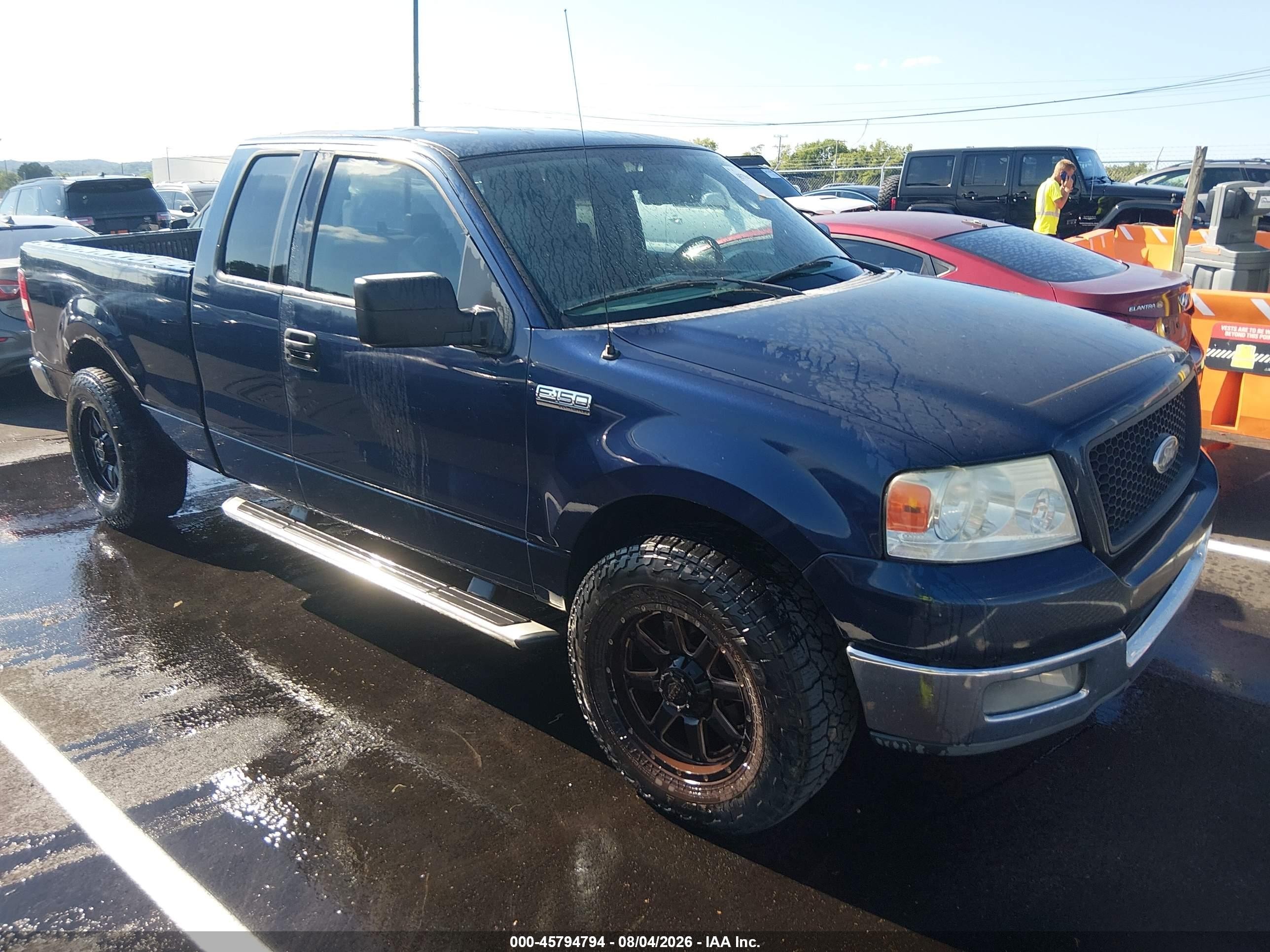 2004 Ford F-150 STX, VIN 1FTRX12W64NB97498 — Обычный износ