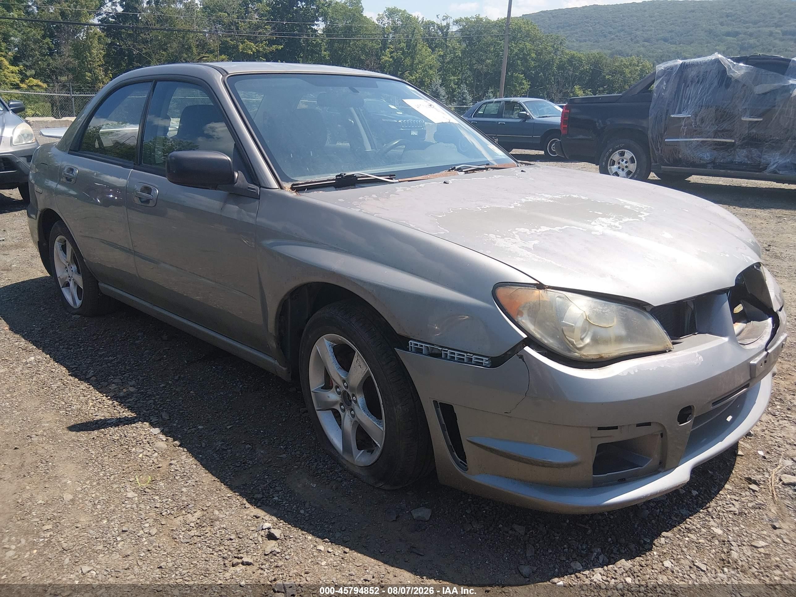 2006 Subaru Impreza i, VIN JF1GD67676H508692 — Normal wear