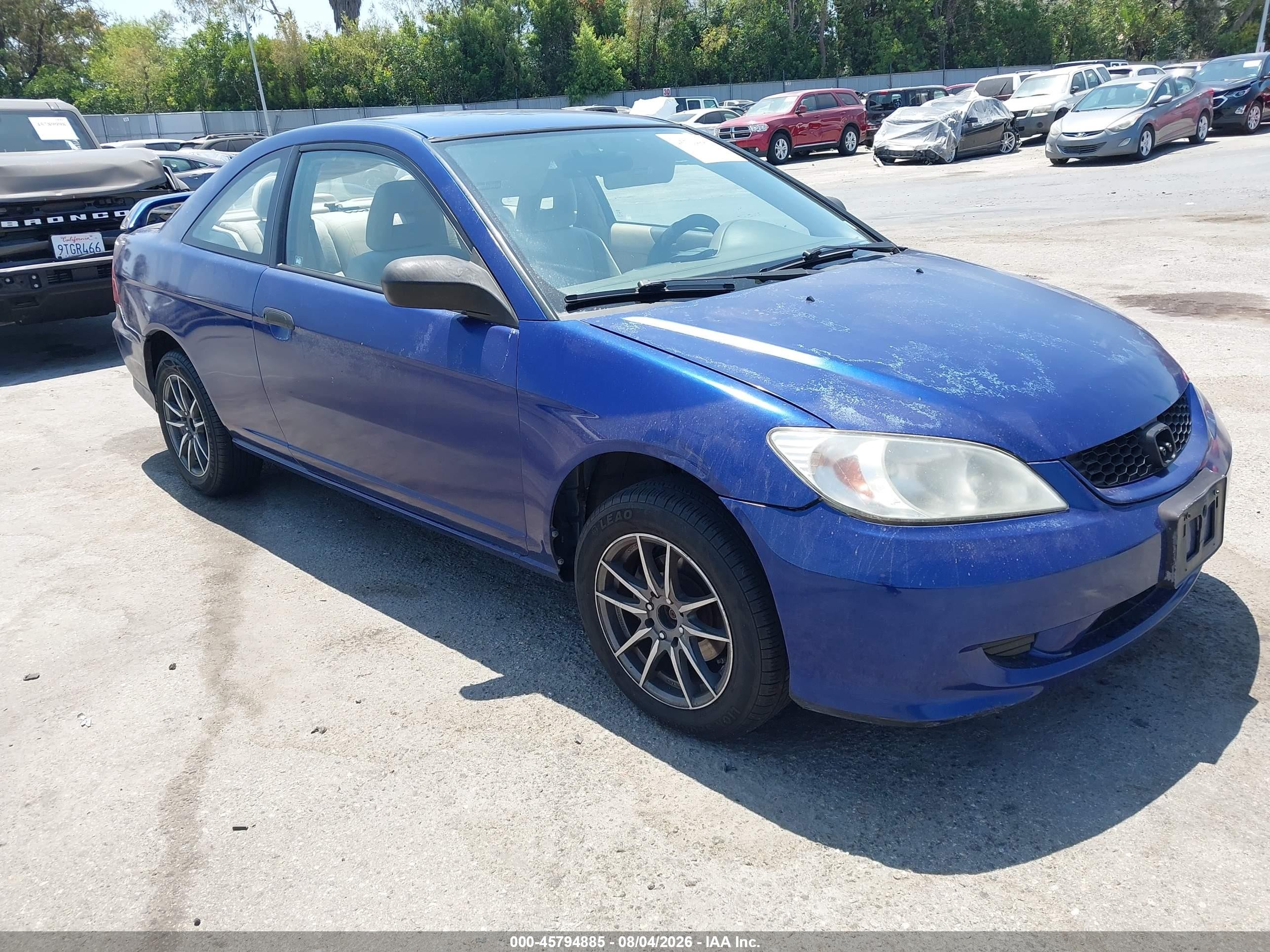 2004 Honda Civic VP, VIN 1HGEM221X4L083342 — Обычный износ