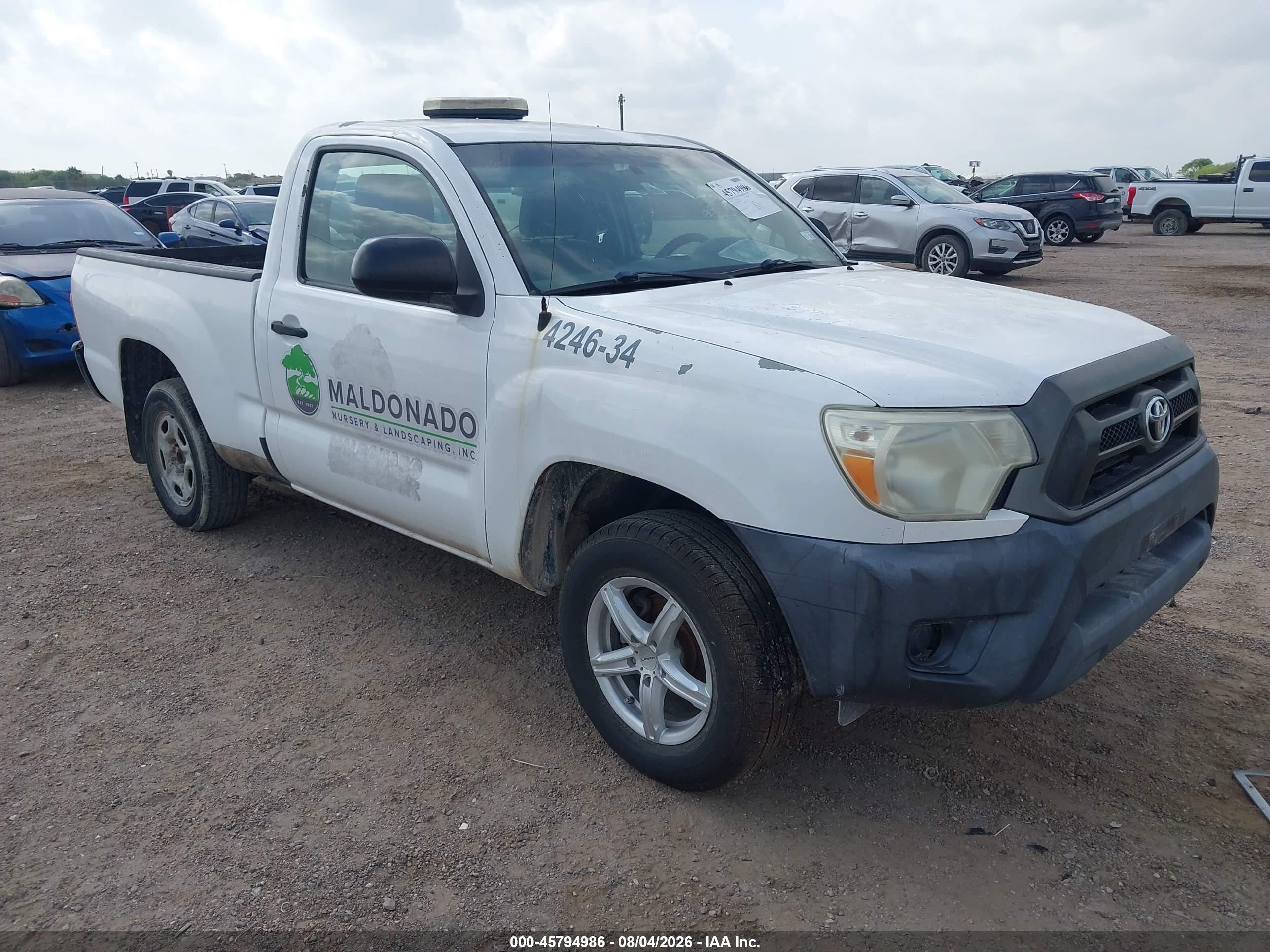2012 Toyota Tacoma, VIN 5TFNX4CNXCX016878 — Electrical